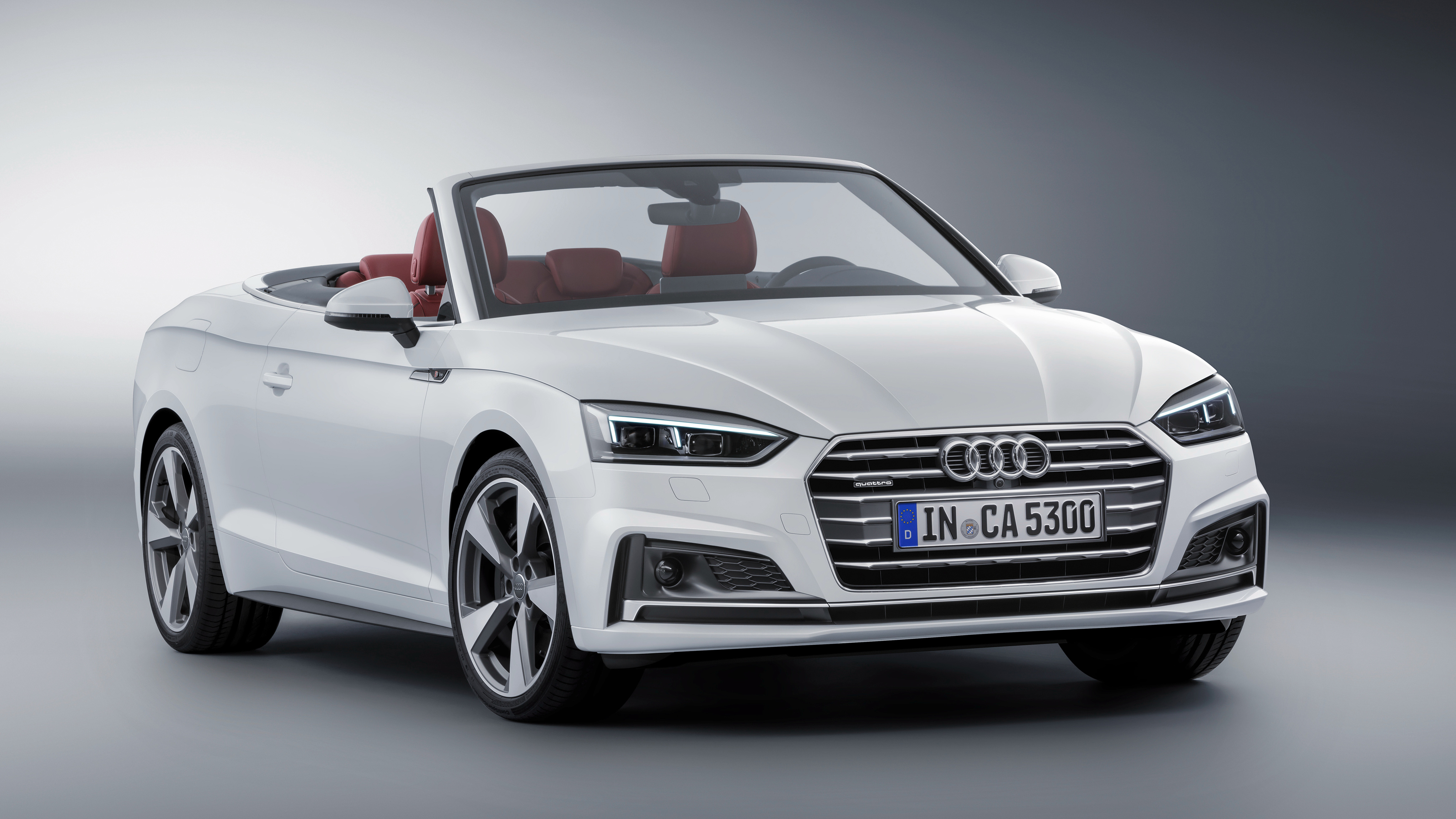 Audi A5 cabriolet 2 0 TDI Quattro S Line 4K Wallpaper. HD Car Wallpaper