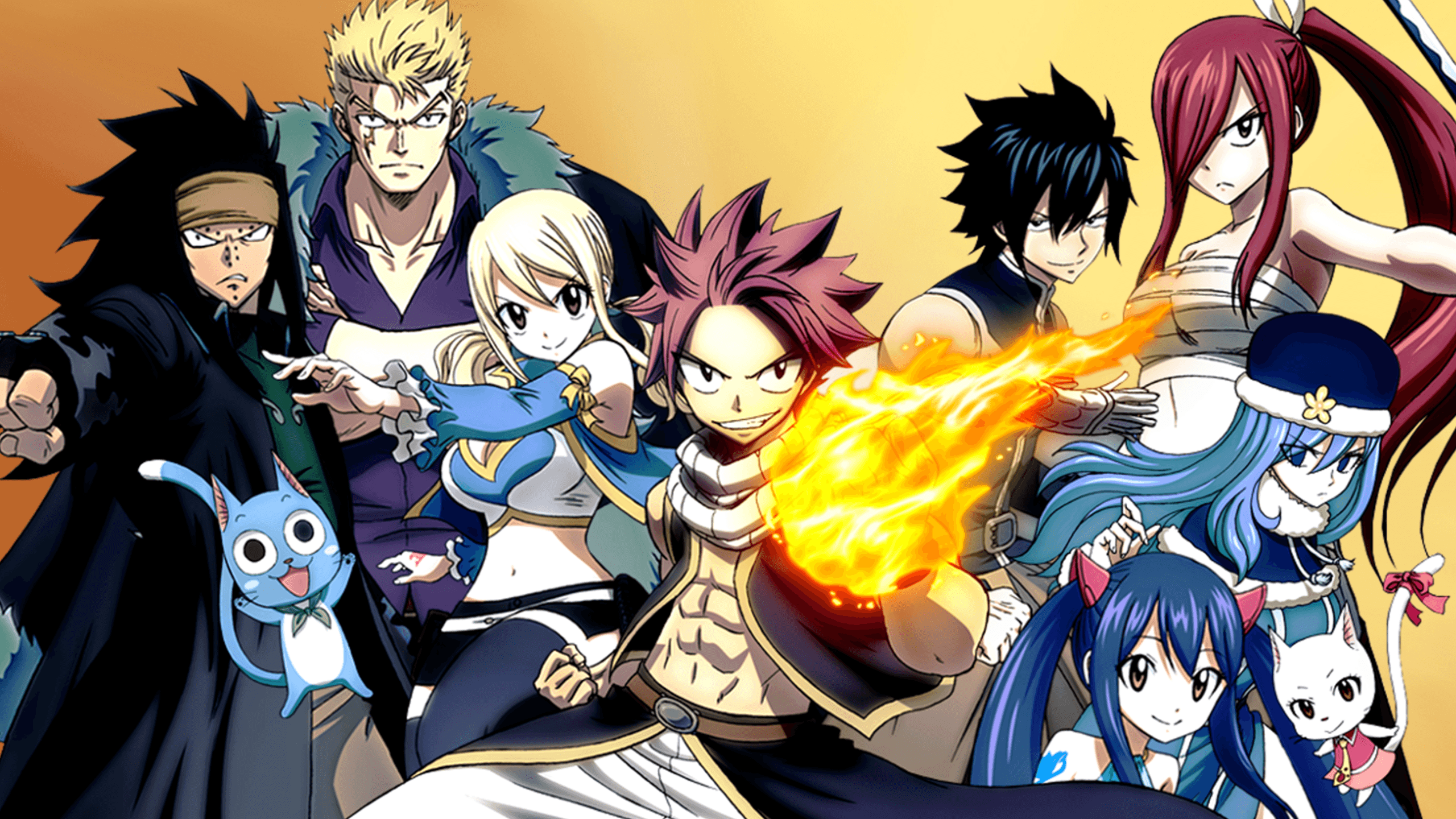 Fairy Tail Characters Wallpaper Free Fairy Tail Characters Background