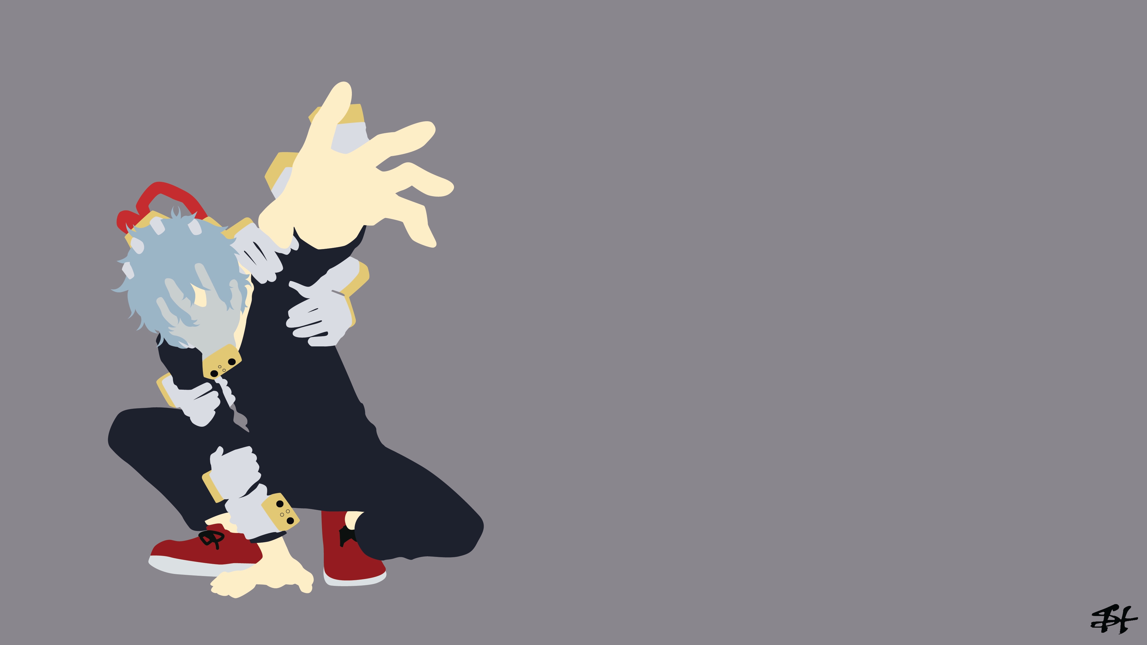 Tomura Shigaraki Minimalist My Hero Academia 4K