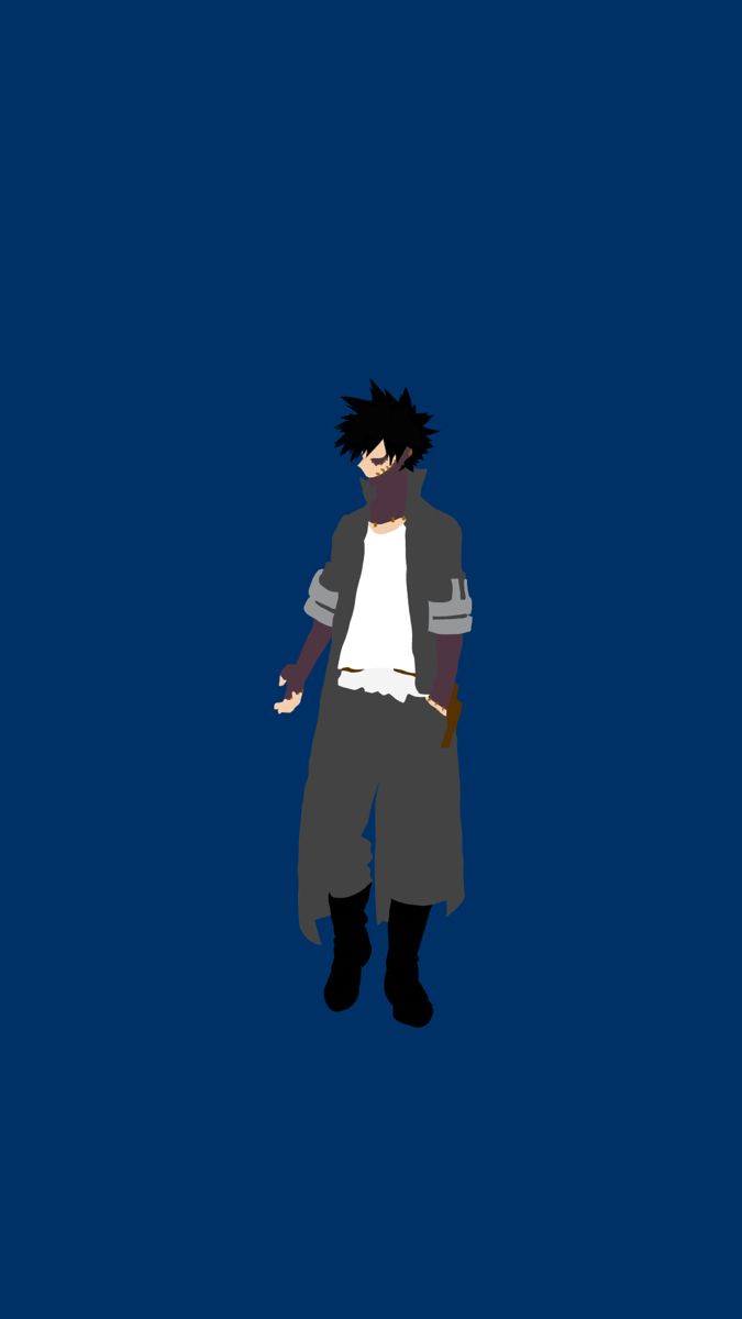 a not so perfect minimalist dabi. Anime canvas, Minimalist wallpaper, Anime