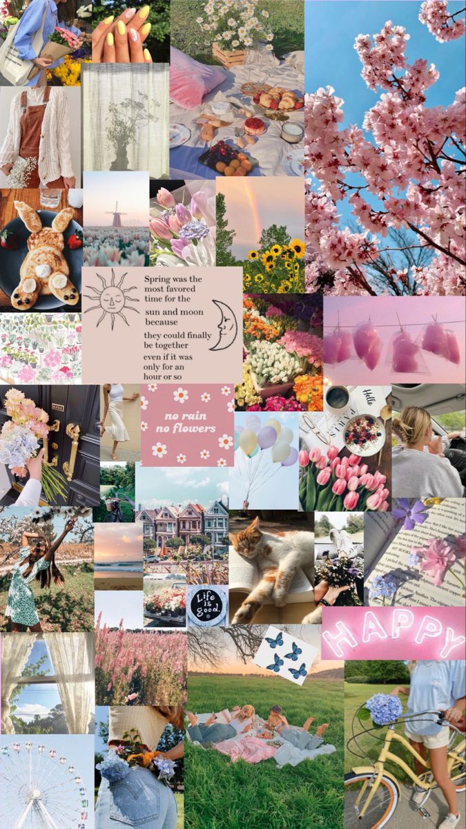 spring mood board