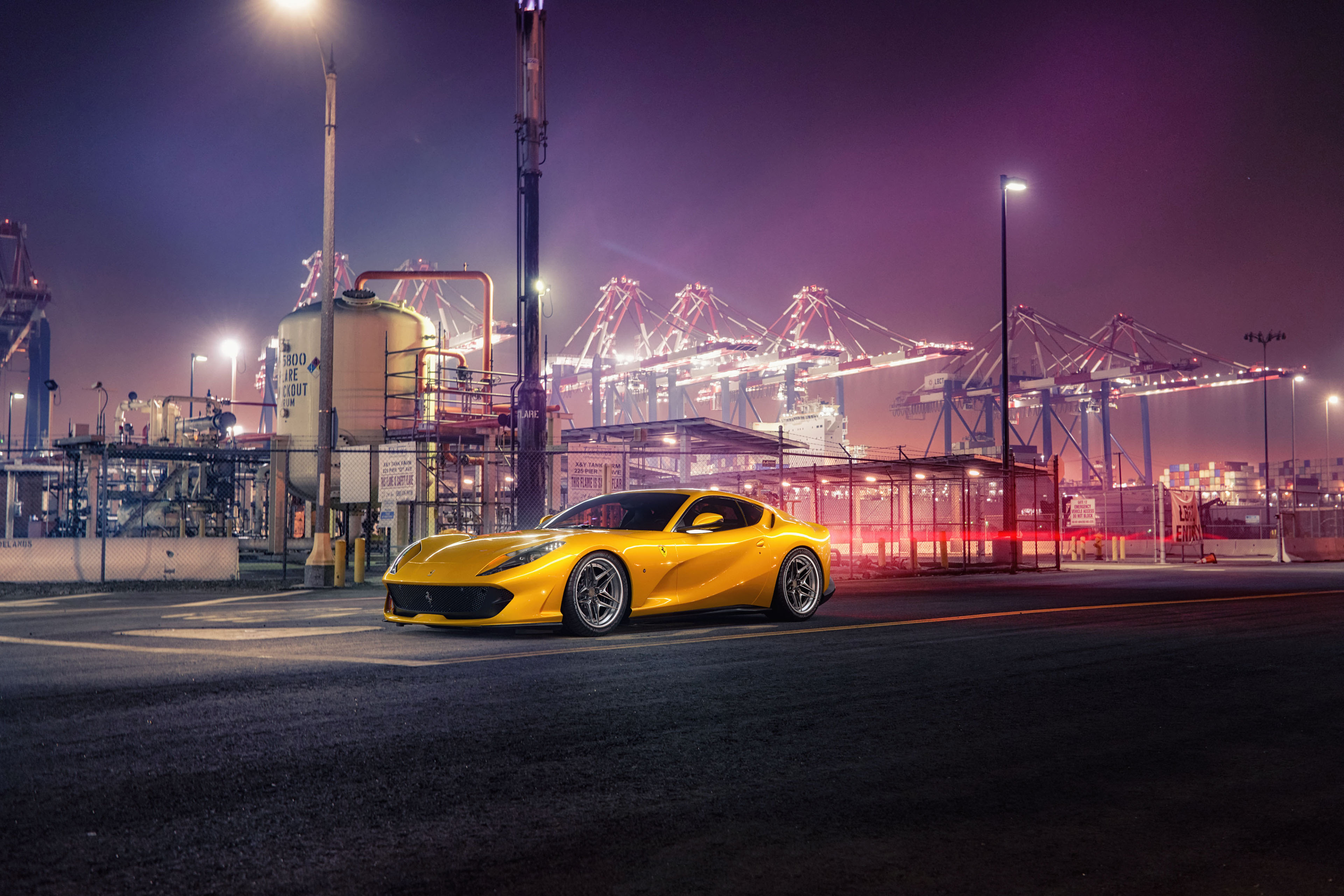Ferrari Yellow, HD Cars, 4k Wallpaper, Image, Background, Photo and Picture
