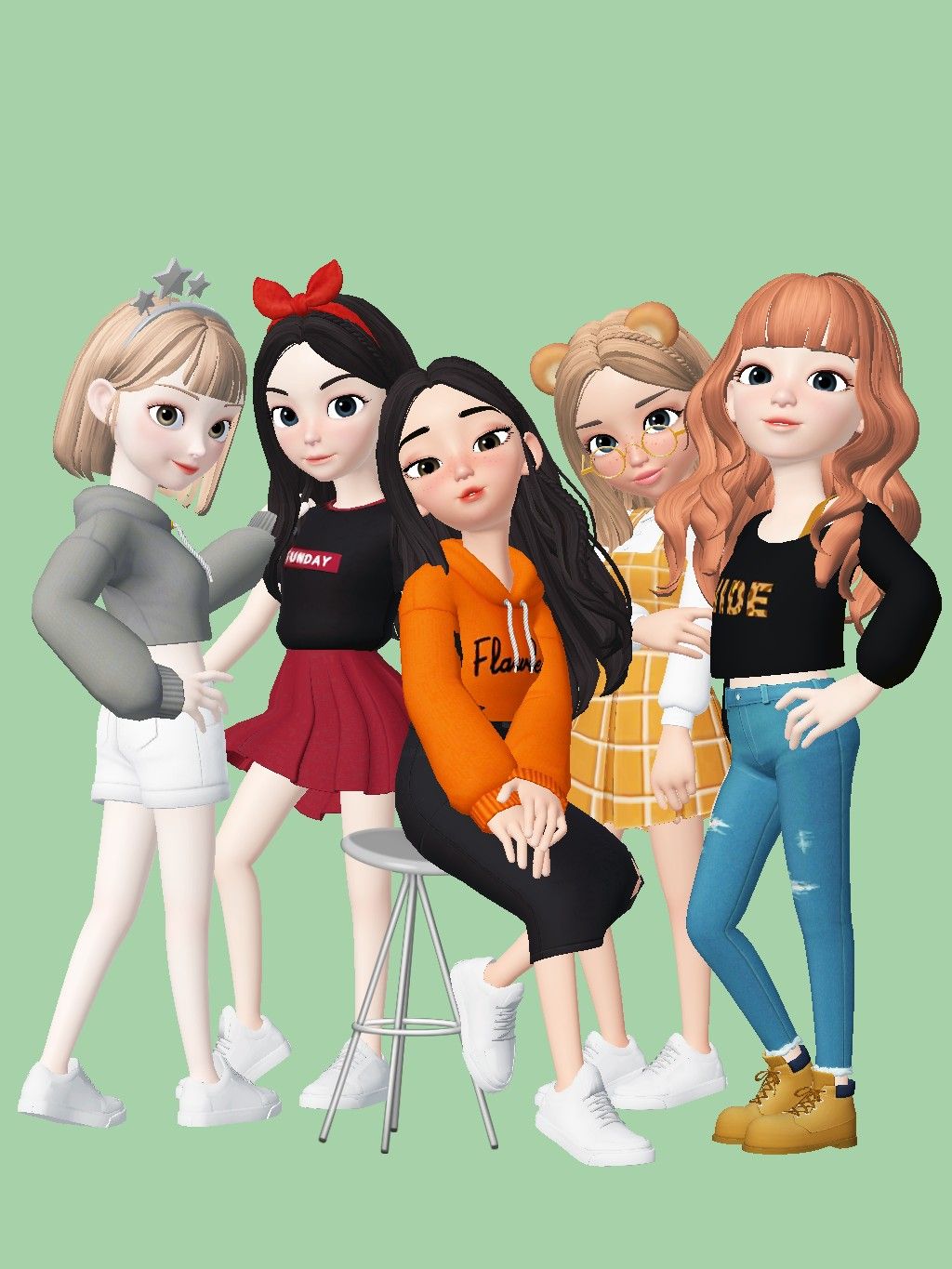 Gambar Kartun Korea Zepeto Sahabat Ber 5 Lagi Ramai Z - vrogue.co