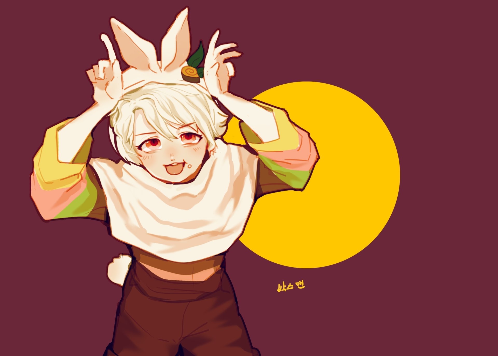 Moon Rabbit Cookie HD Wallpaper and Background Image