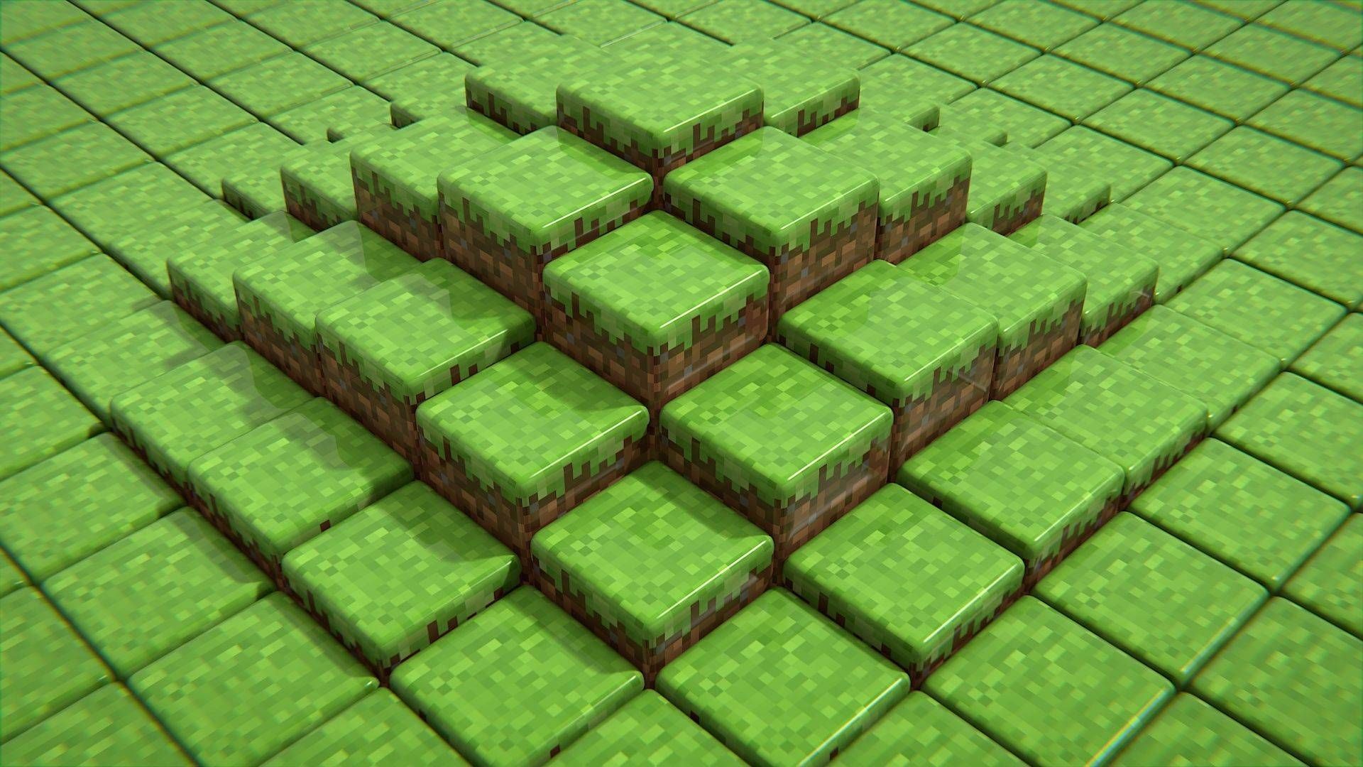 Minecraft grass blocks. Minecraft wallpaper, Minecraft, Game based learning