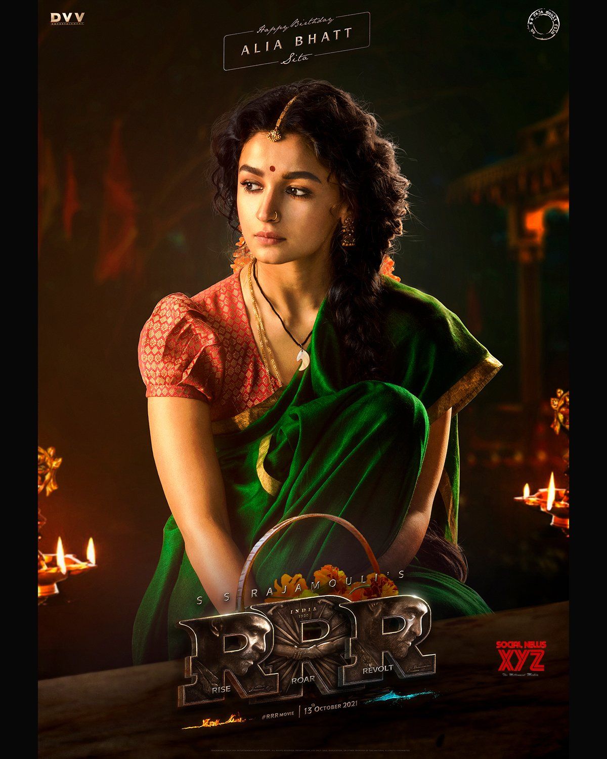 Alia Bhatt As Sita From RRR HD Posters And Still News XYZ. Alia bhatt, Alia, Actresses