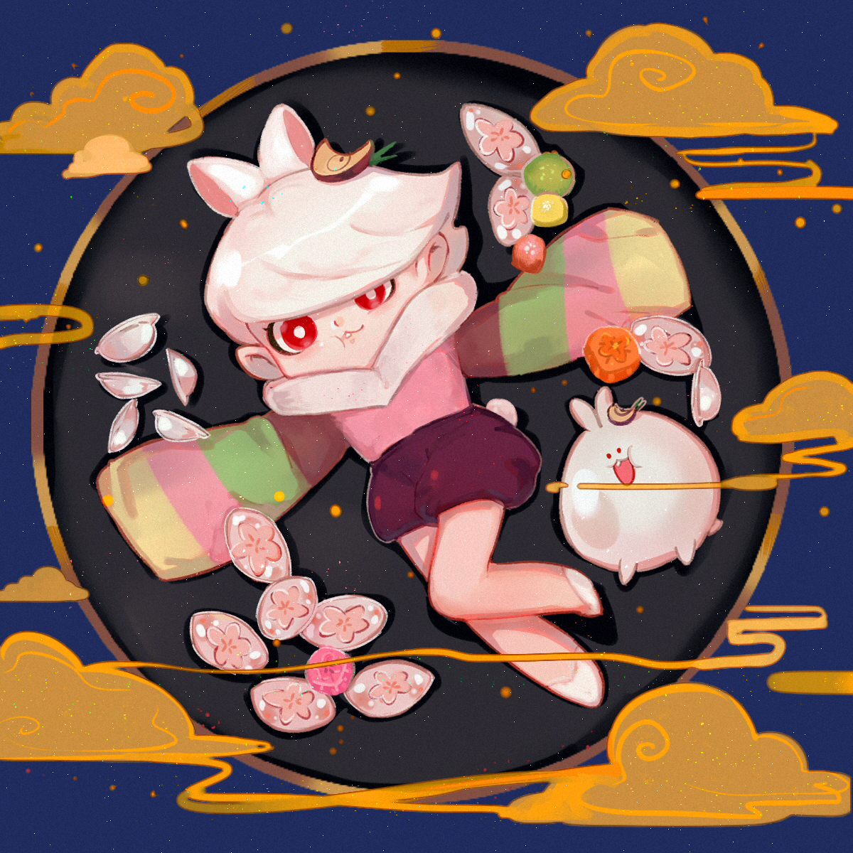 Moon Rabbit Cookie (Rabbit). Anime Image Board