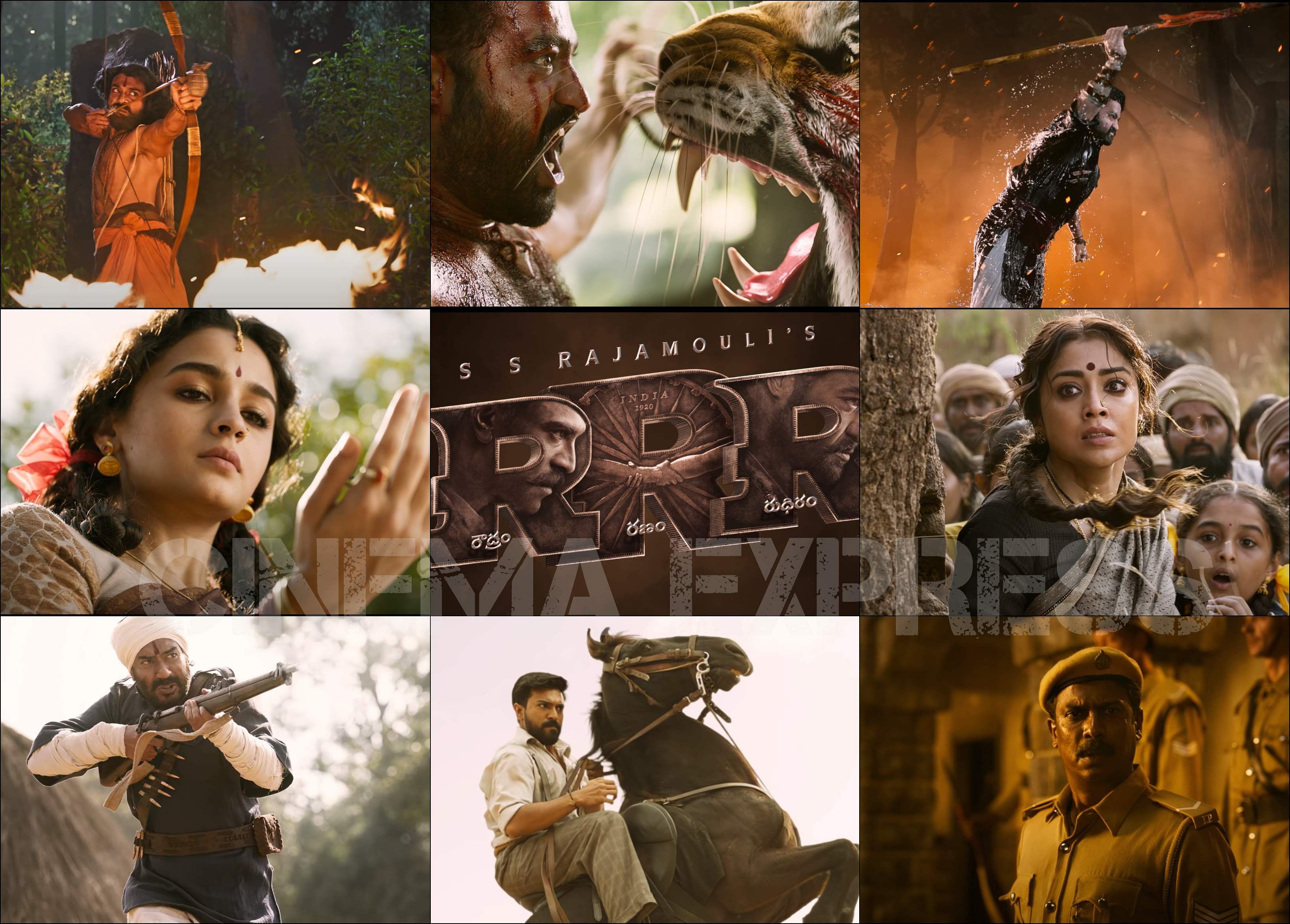 RRR Out: Here Are 60 Whistle Worthy Wallpaper From SS Rajamouli's Upcoming Period Actioner Cinema Express