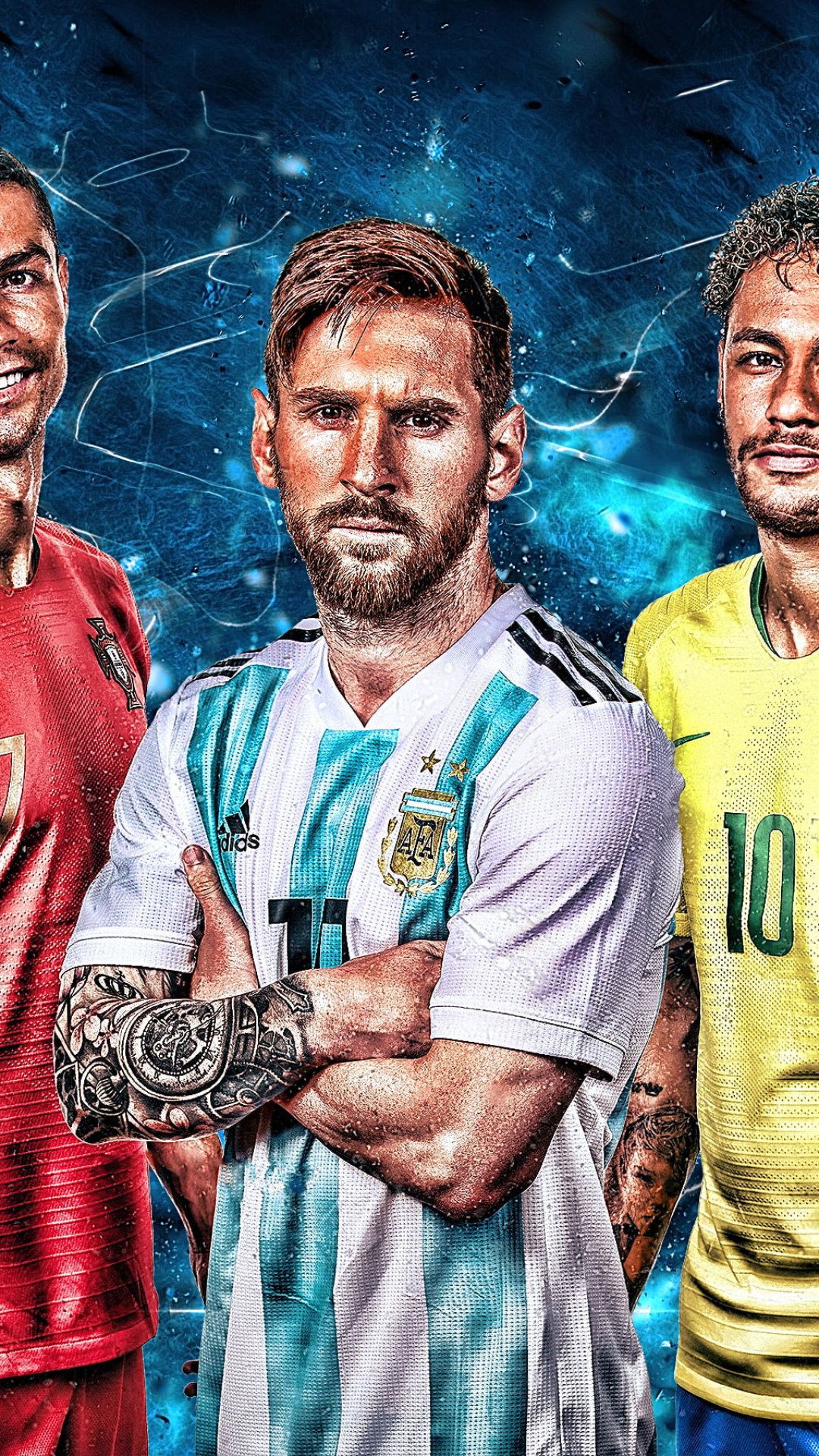 Messi neymar mbappe HD wallpapers  Pxfuel