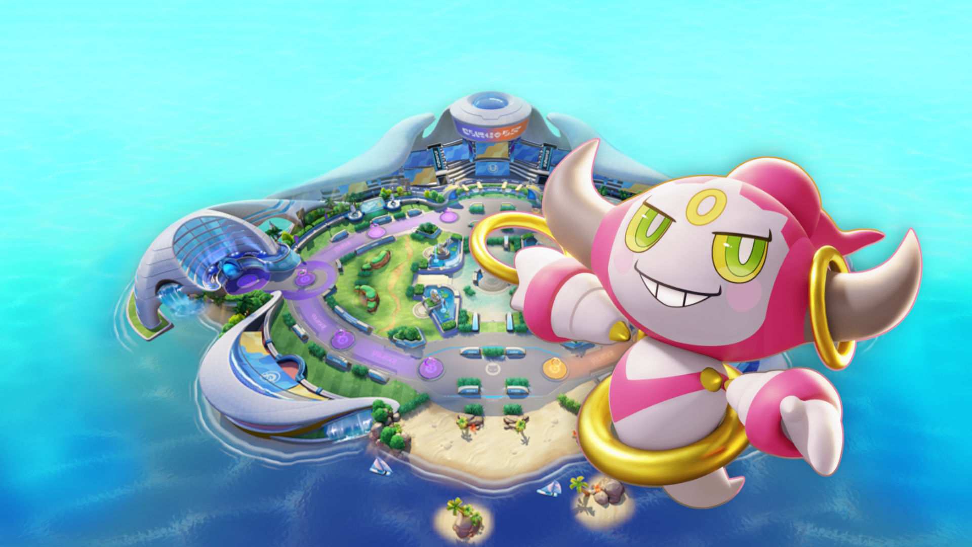 Pokémon Unite Hoopa build, items, and moves