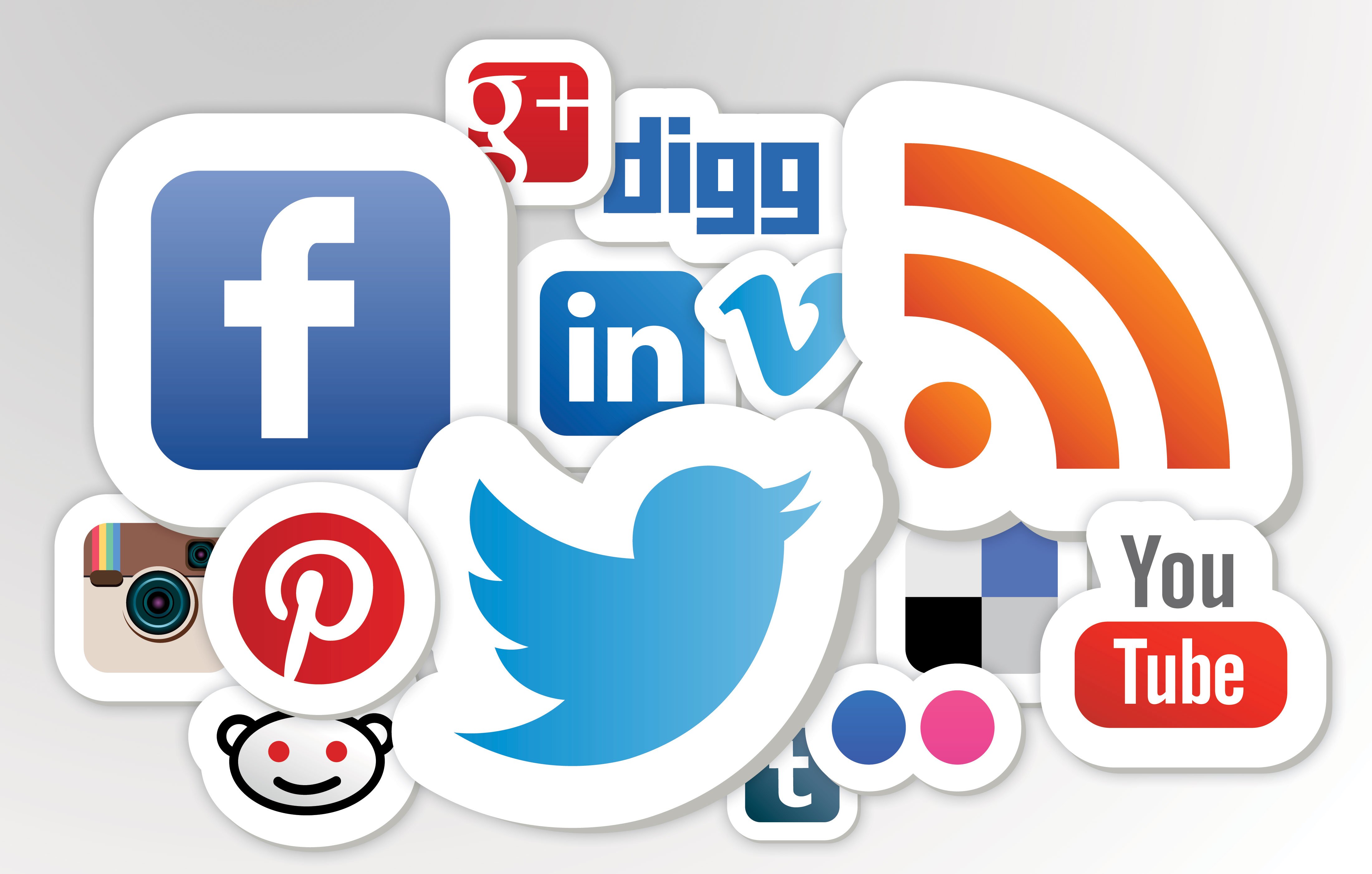 Social Media Icon Wallpaper
