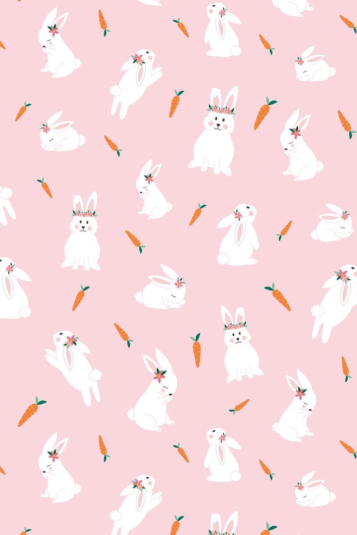 Pin en Tazas personalizadas. Rabbit wallpaper, Easter wallpaper, Cute wallpaper background