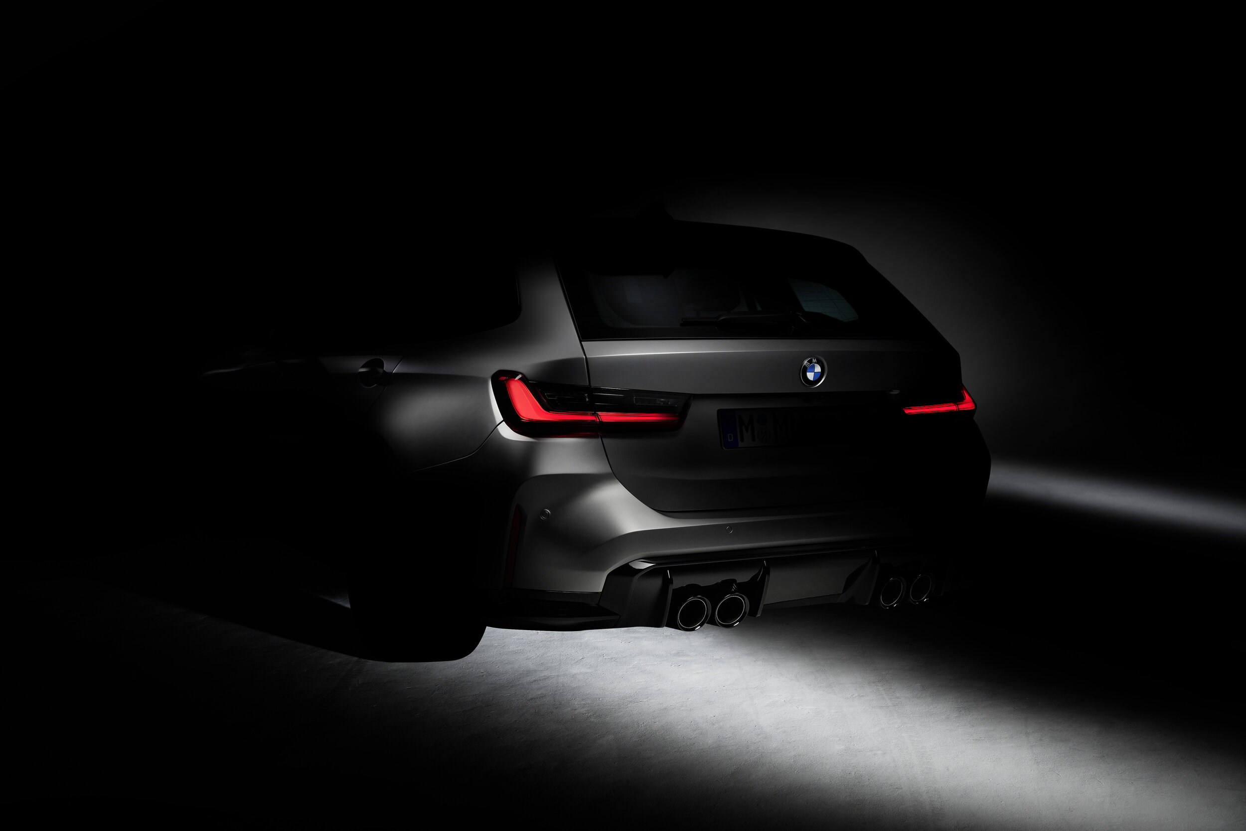 BMW teases with M3 wagon image, and releases 545e sedan