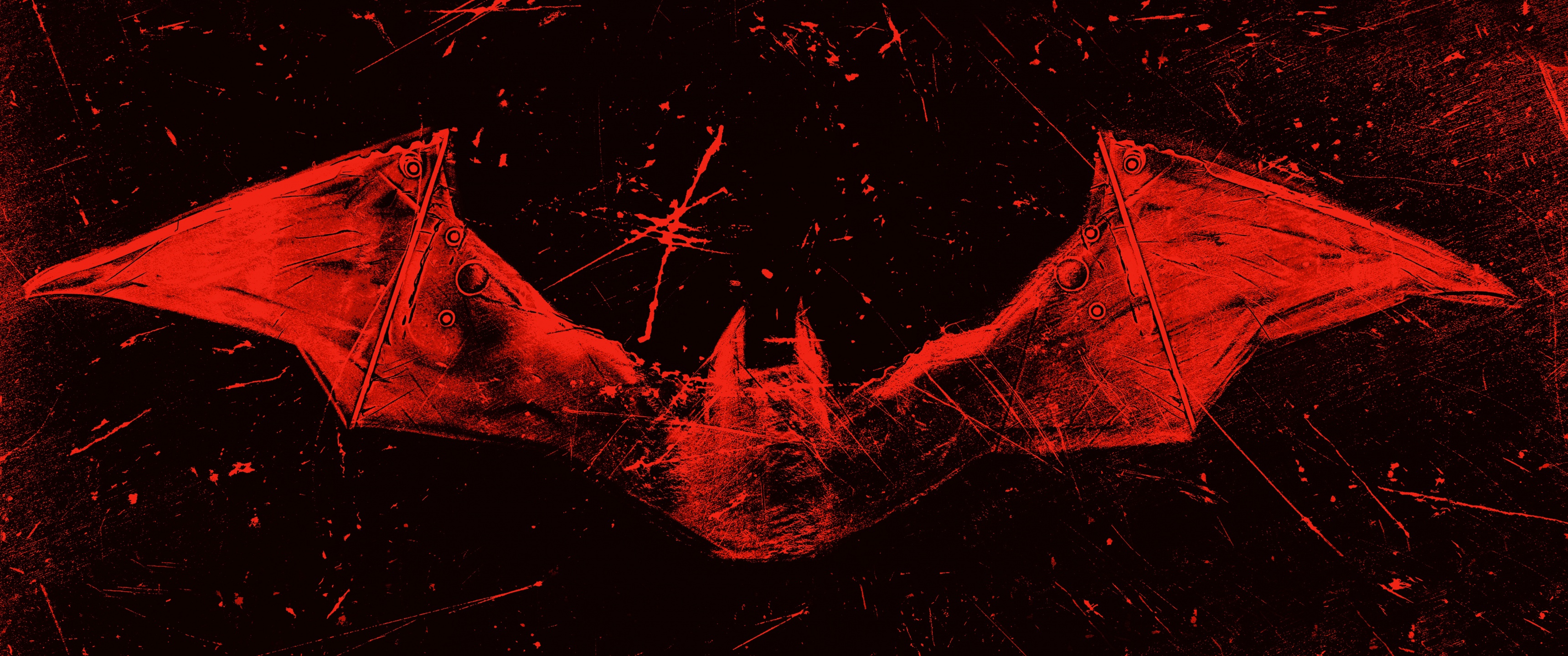The Batman Wallpaper 4K, 2022 Movies, Red background, Dark background, Movies
