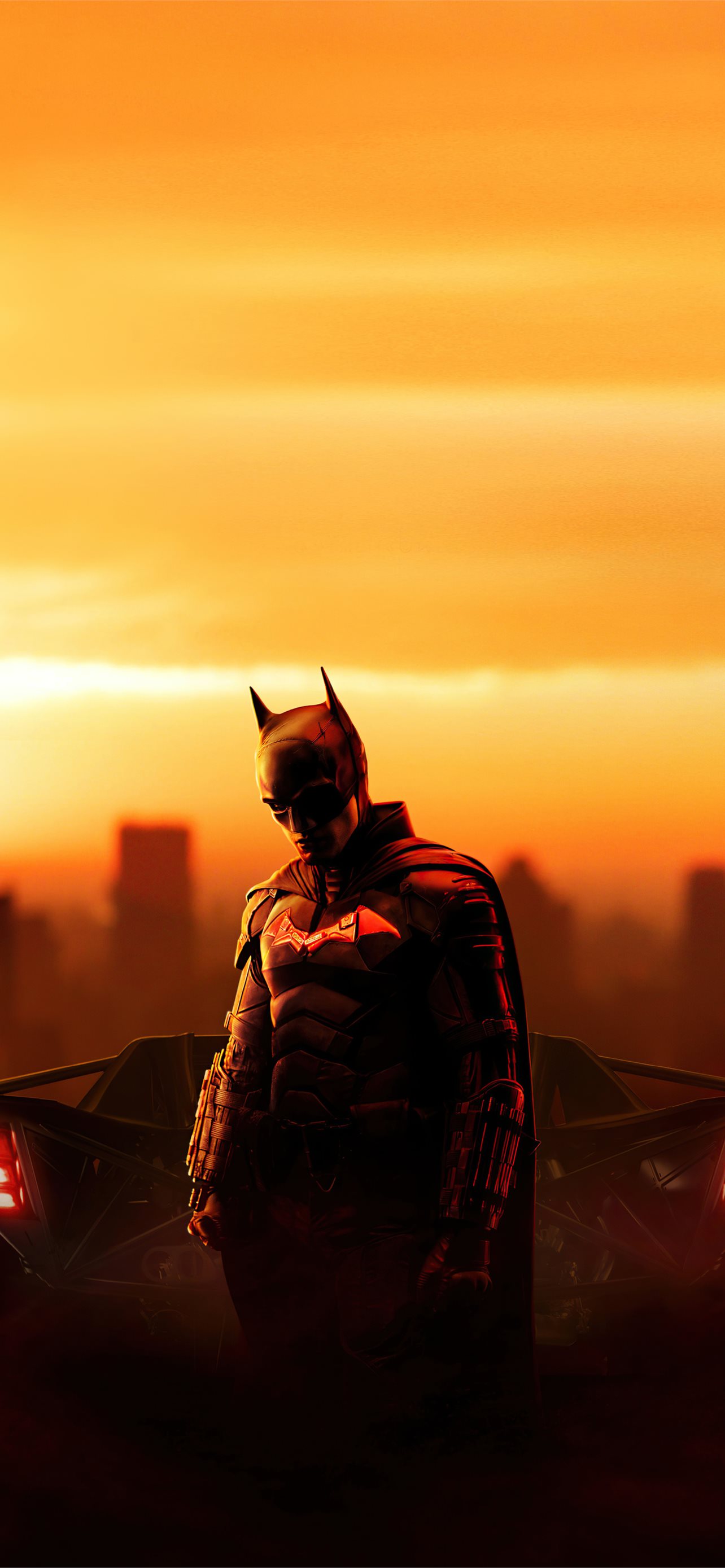 2022 the batman movie 4k iPhone Wallpaper Free Download