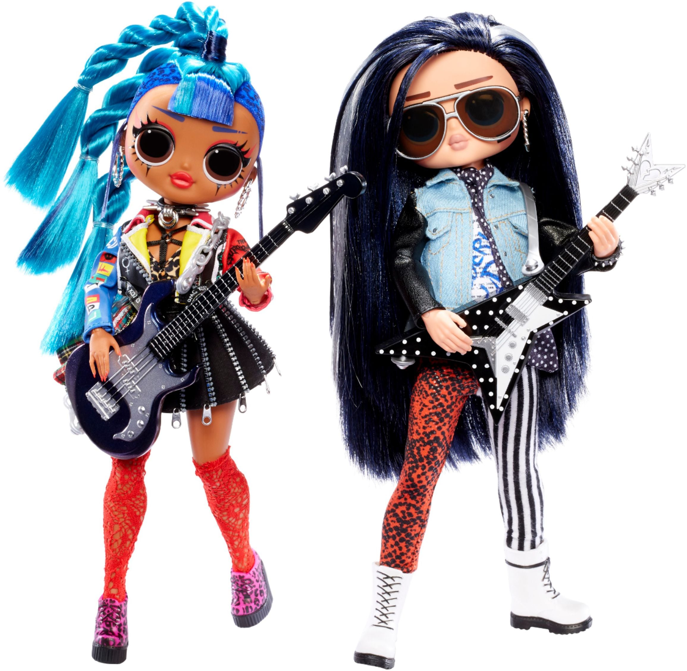 L.O.L. Surprise! O.M.G. Remix Rocker Boi and Punk Grrrl 2 Pack