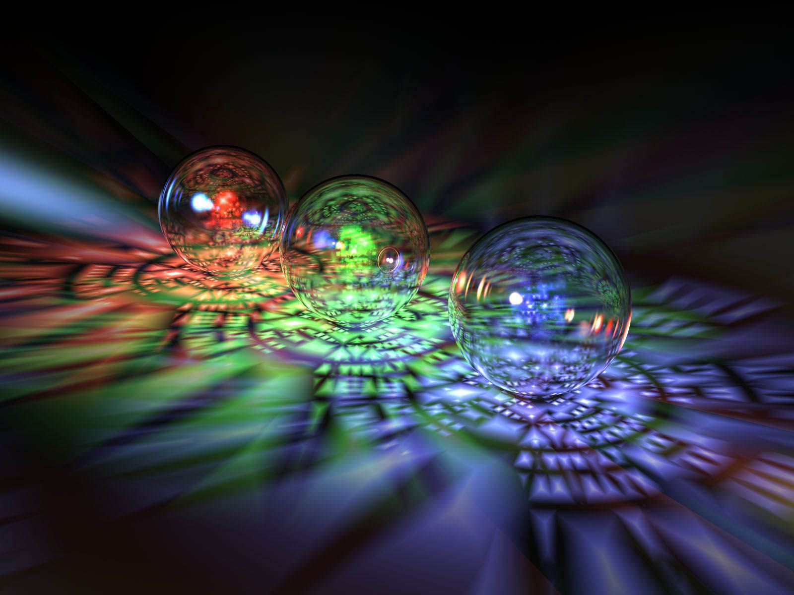 Glass Art Wallpaper