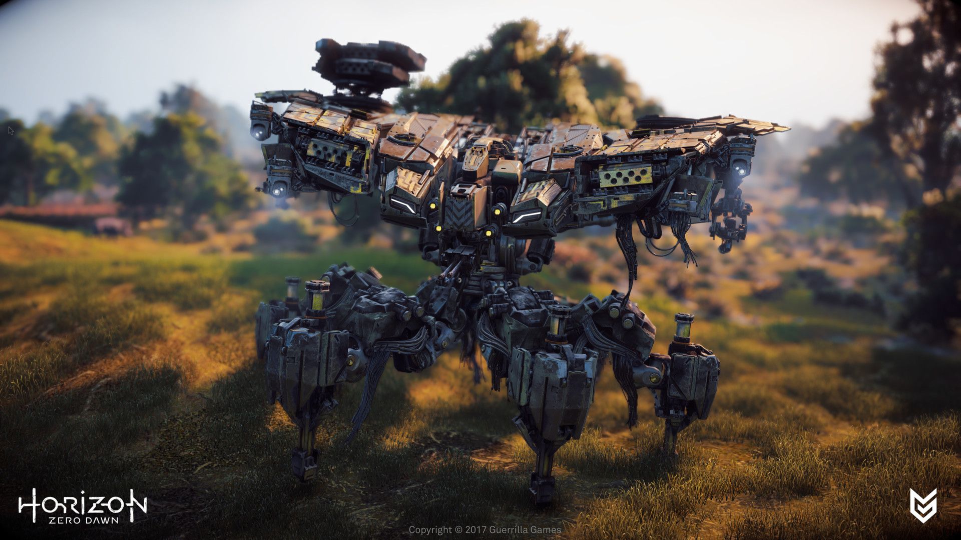 Deathbringers Are The Most Non Animal Looking Machines In Horizon Zero Dawn, Possessing A Monstrous Bo. Horizon Zero Dawn, Horizon Zero Dawn Robot, Robot Animal