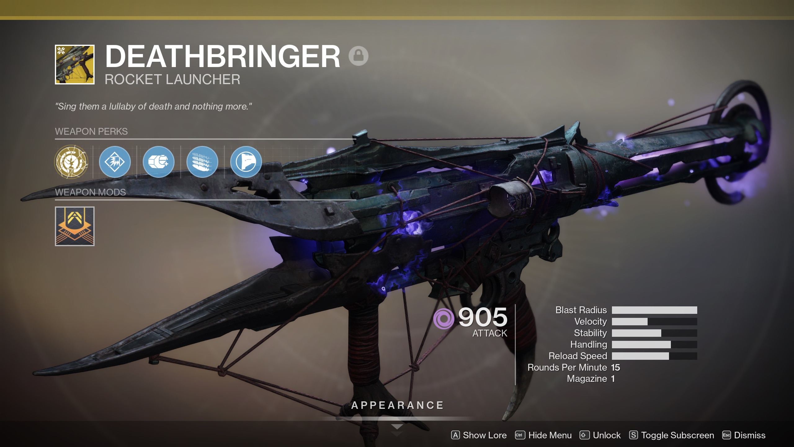 Deathbringer Destiny 2: How to get Deathbringer the Exotic rocket launcher in Shadowkeep