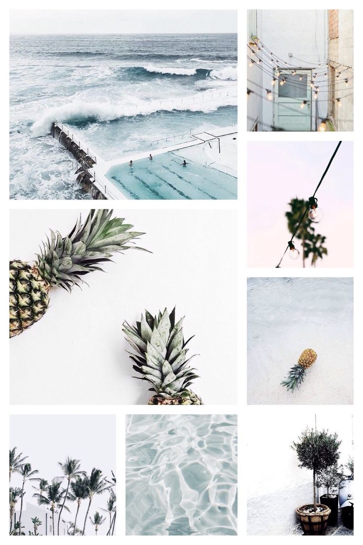 Moodboard by LeaBo Summer. Mood board design, Graphic design inspiration, Aesthetic iphone wallpaper