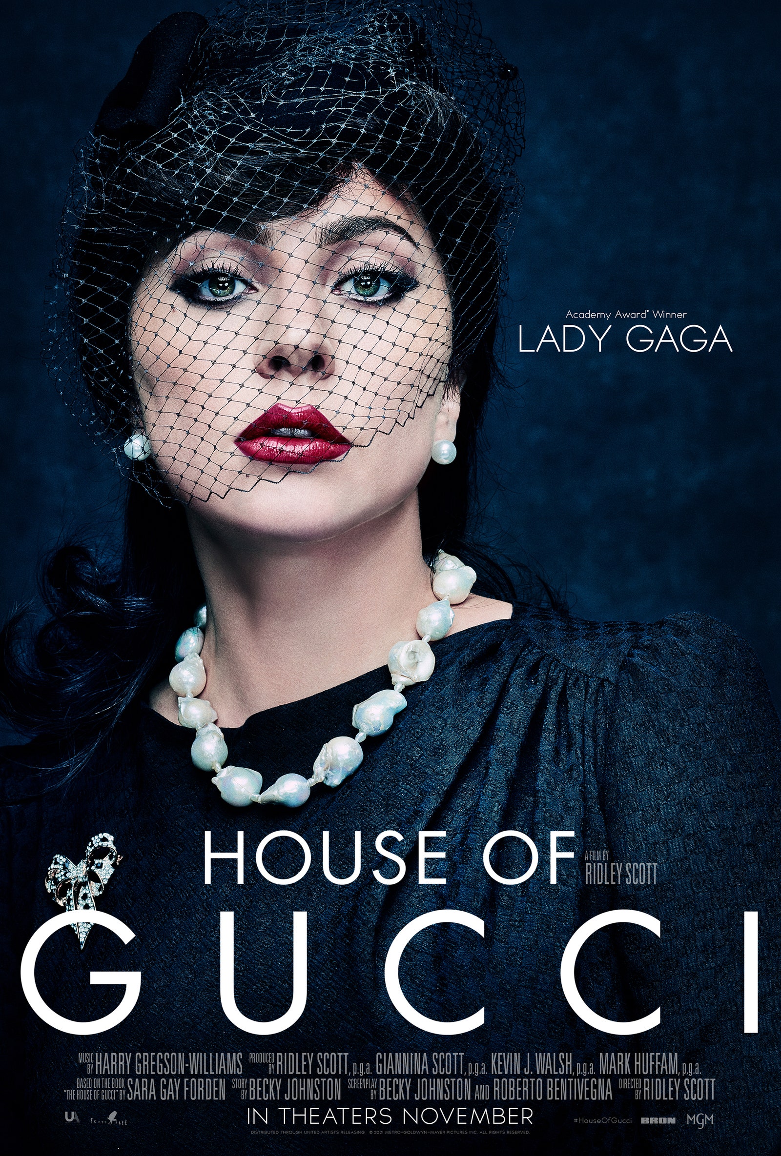 These 'House of Gucci' Movie Posters Belong in a Museum