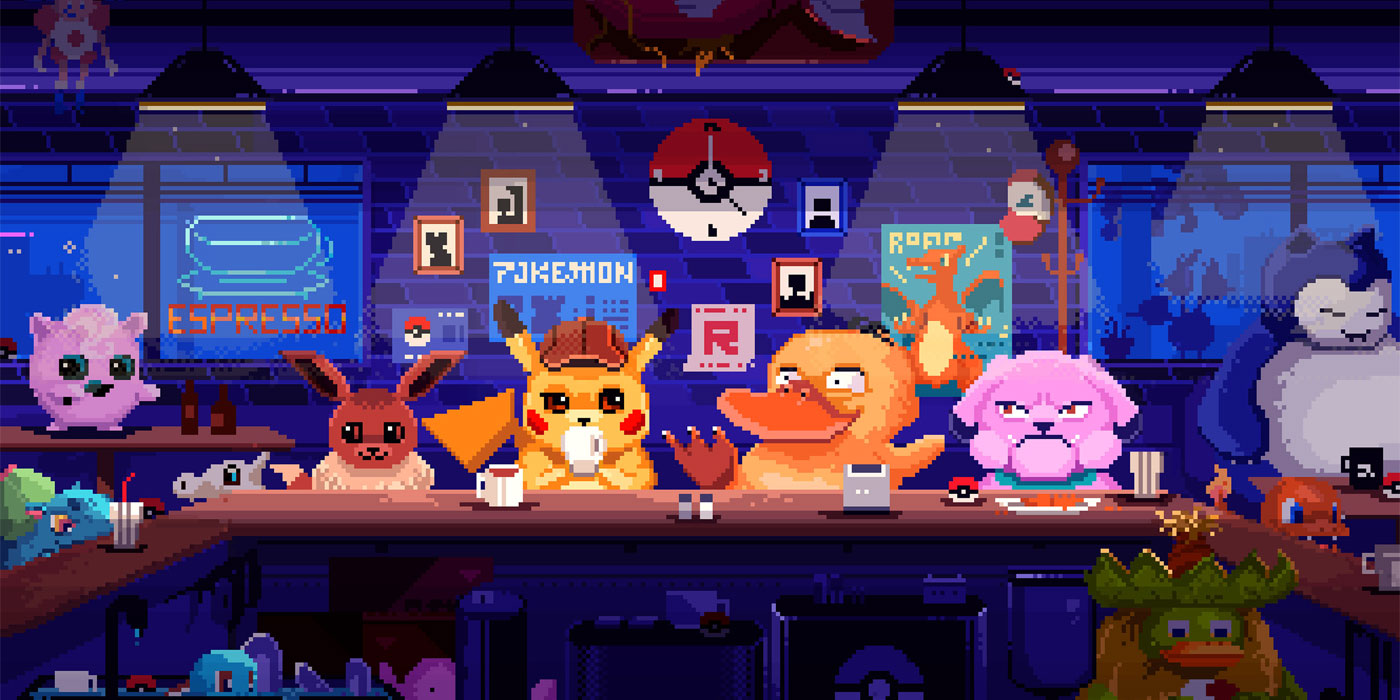 Back to the childhood with Pokémon fan art