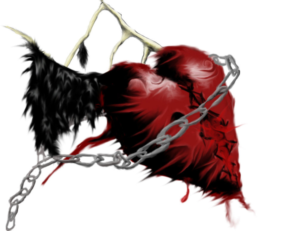 chained heart