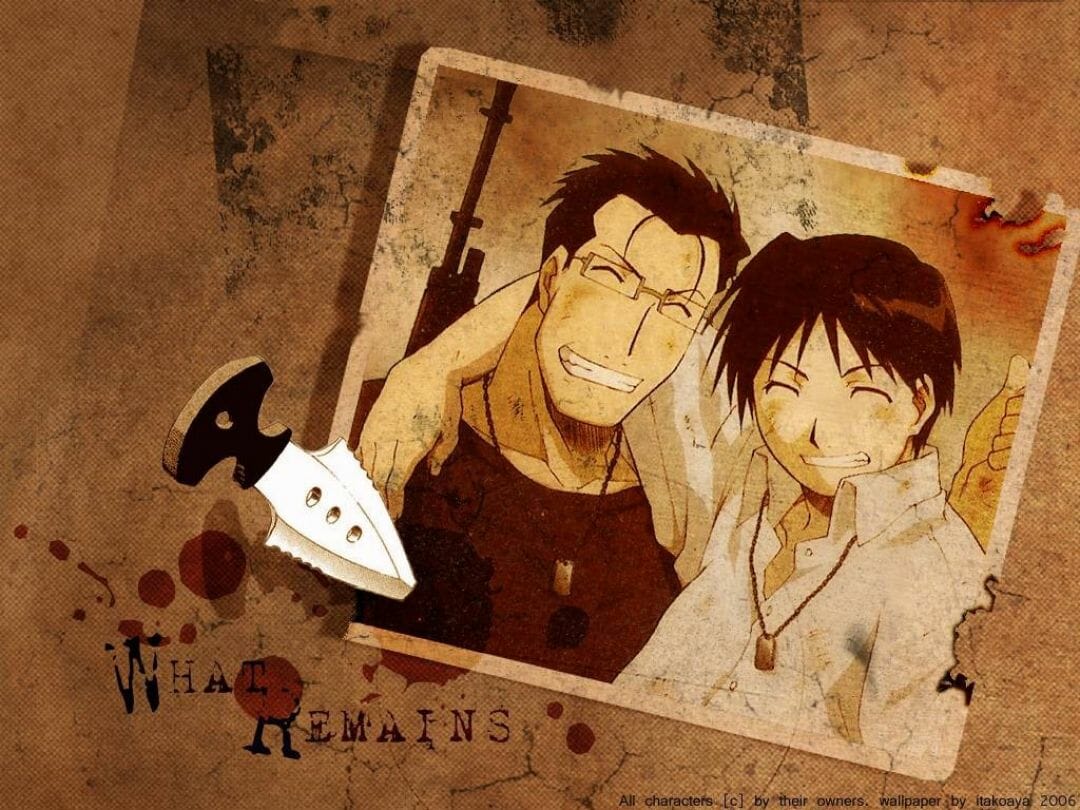 Roy Mustang Maes Hughes Avatar / iPhone HD Wallpaper Background Download (png / jpg)