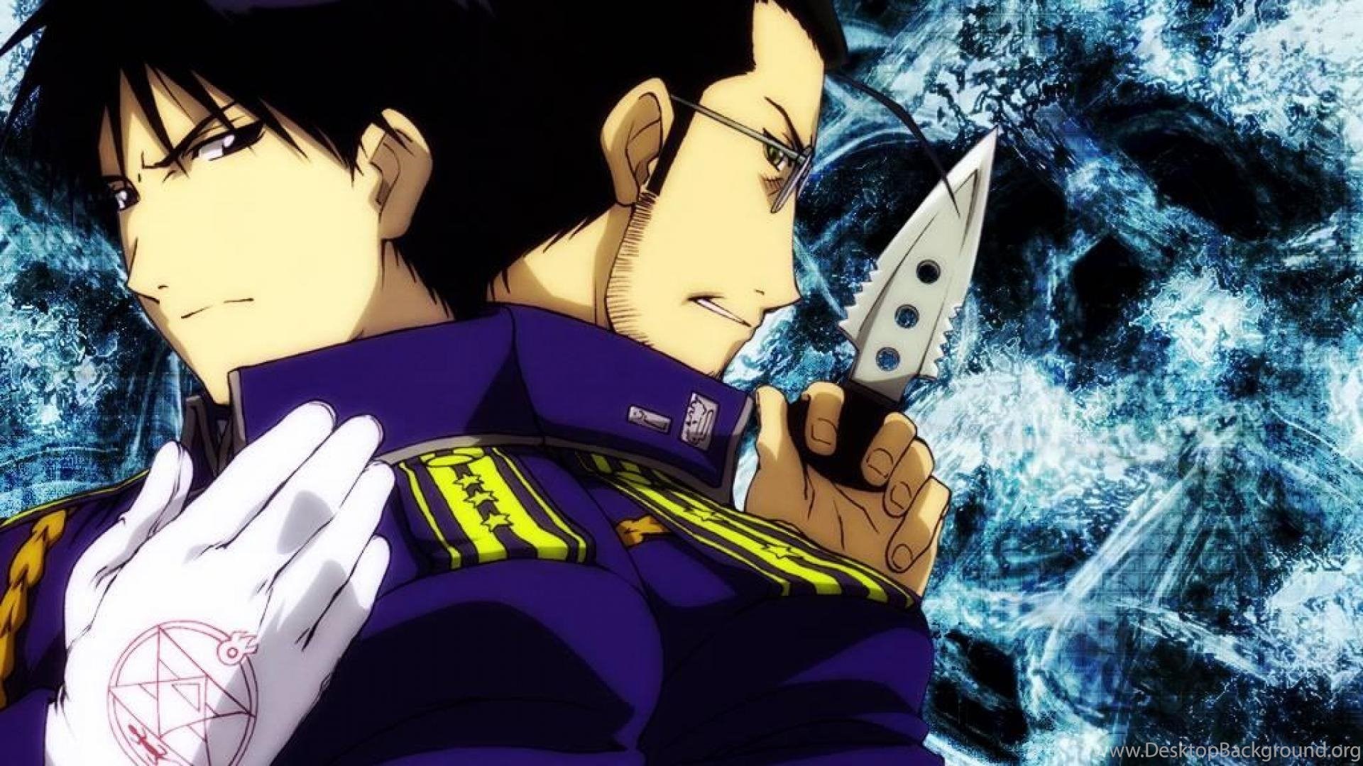 FULL METAL ALCHEMIST ROY MUSTANG MAES HUGHES HD WALLPAPER. Desktop Background