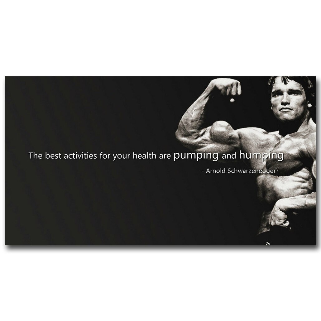 Arnold Schwarzenegger Bodybuilding Motivational Quote Art Silk Poster Print Fitness Inspirational Picture for Room Wall Decor 40. print 3D picture. print coloring picturepicture of cleopatra costumes