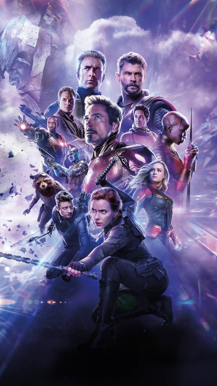 Avengers: Endgame (2019) Phone Wallpaper. Moviemania. Marvel comics wallpaper, Marvel background, Marvel superhero posters