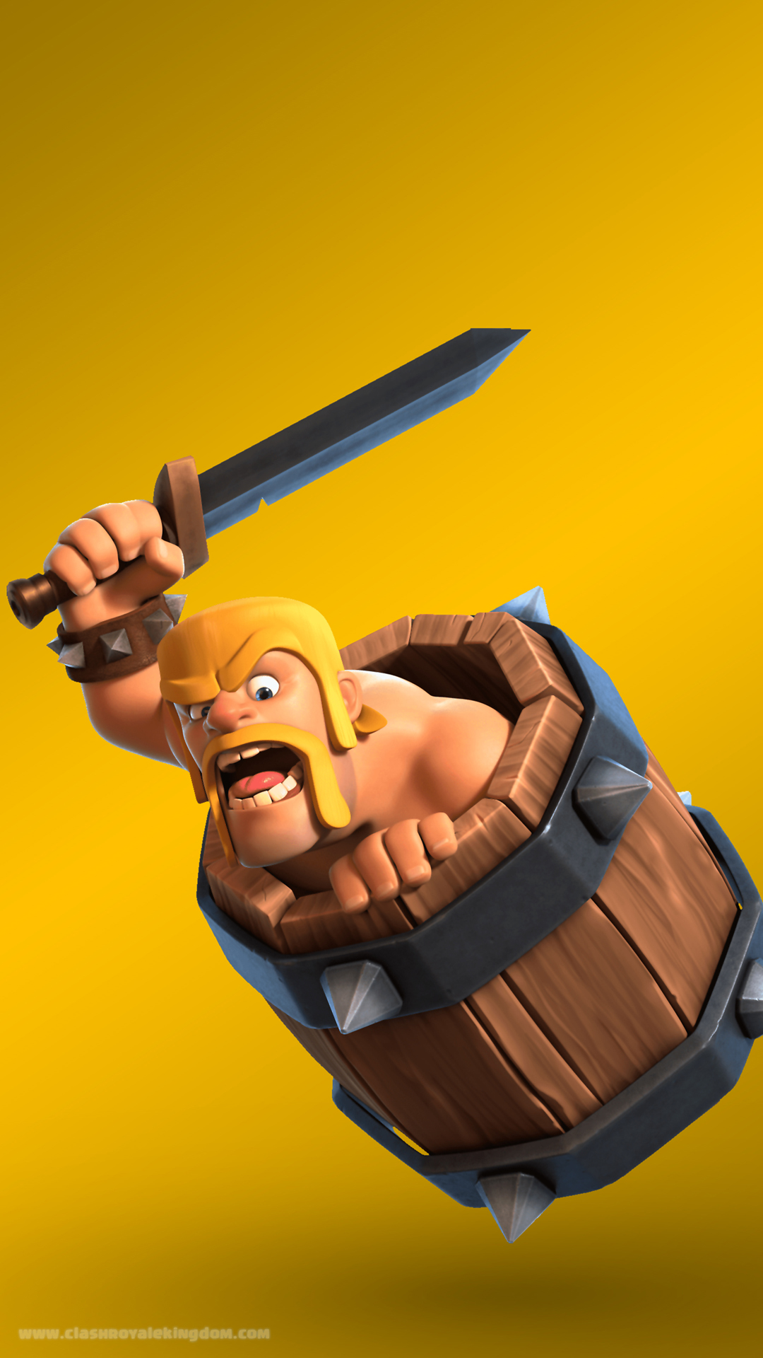Barbarian Barrel Clash Royale Wallpaper Royale Kingdom