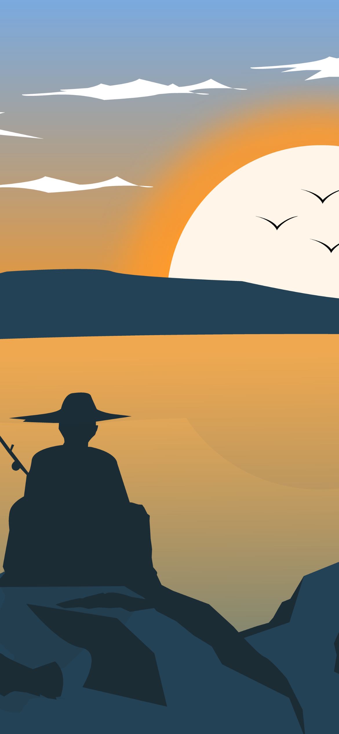 Flat Art Wallpaper for iPhone & iPad