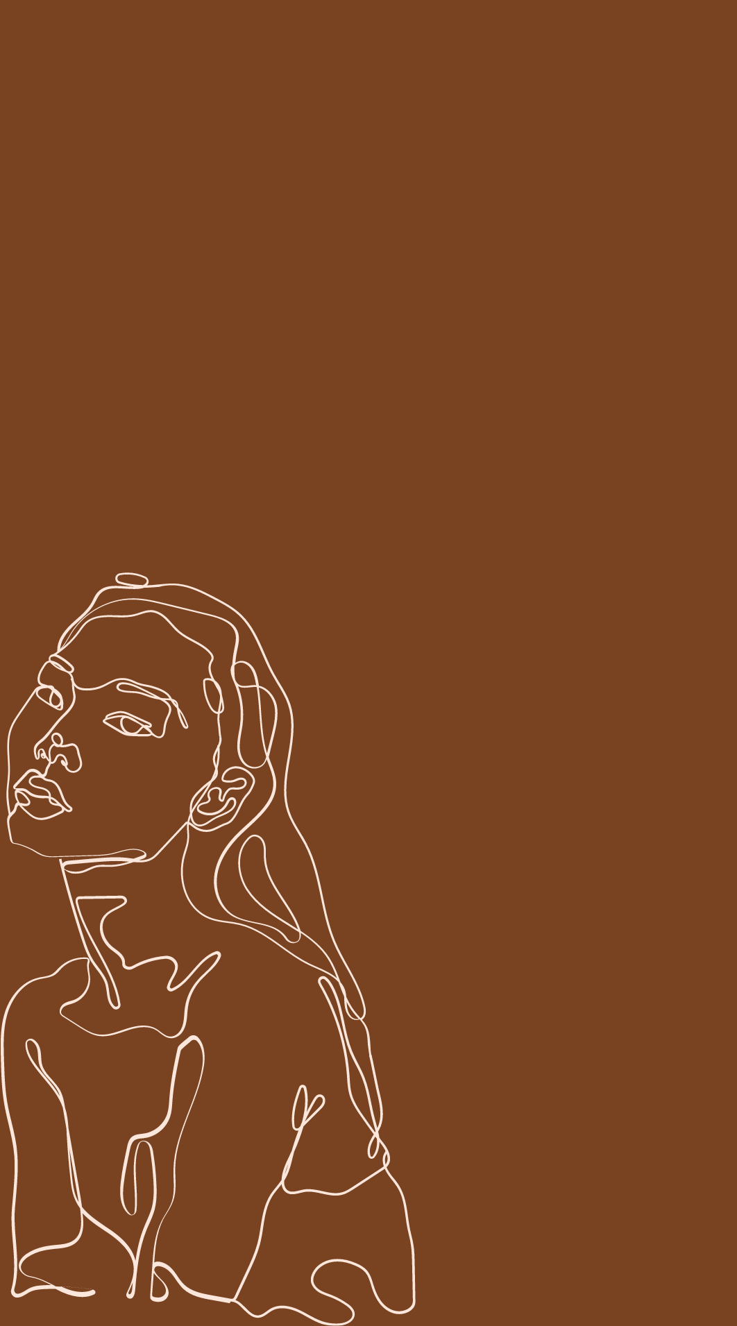 Brown Aesthetic Wallpaper Girl