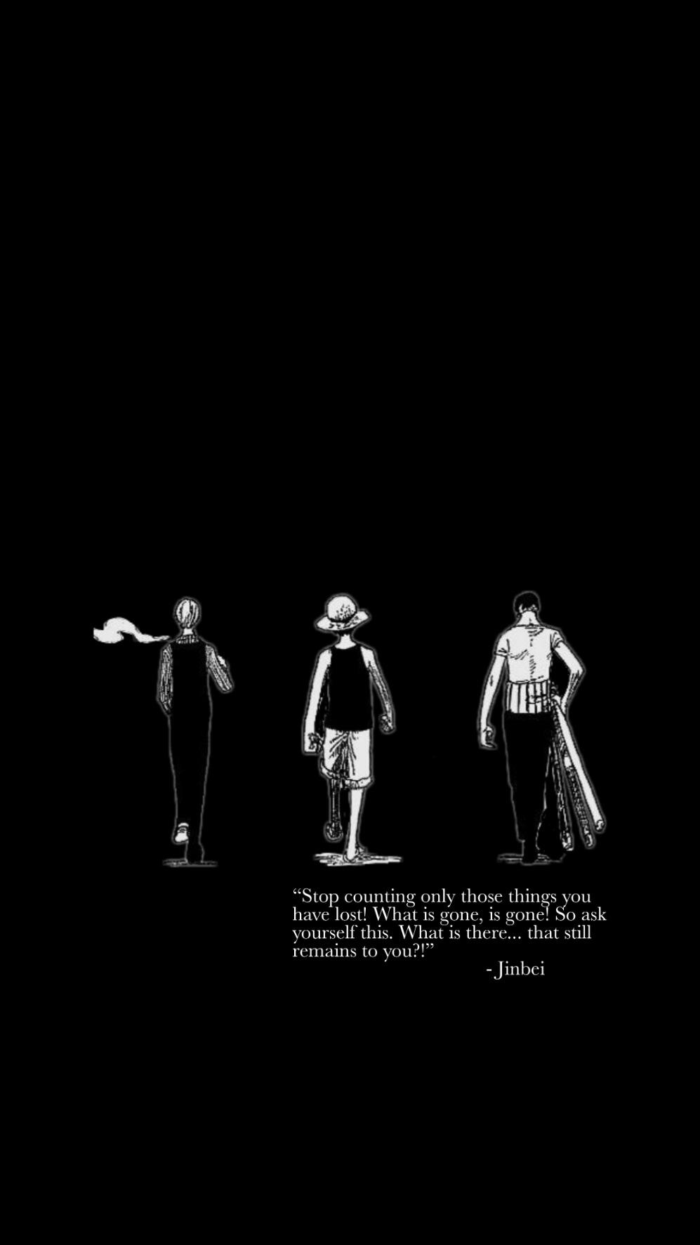One Piece Wallpaper Black