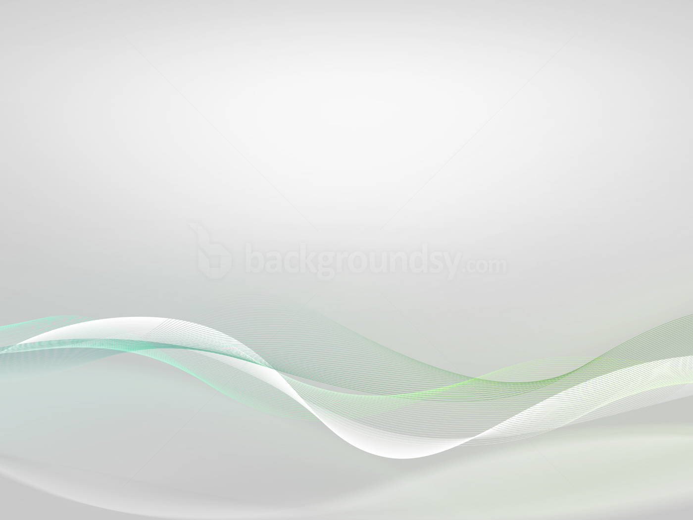 Digital green waves background