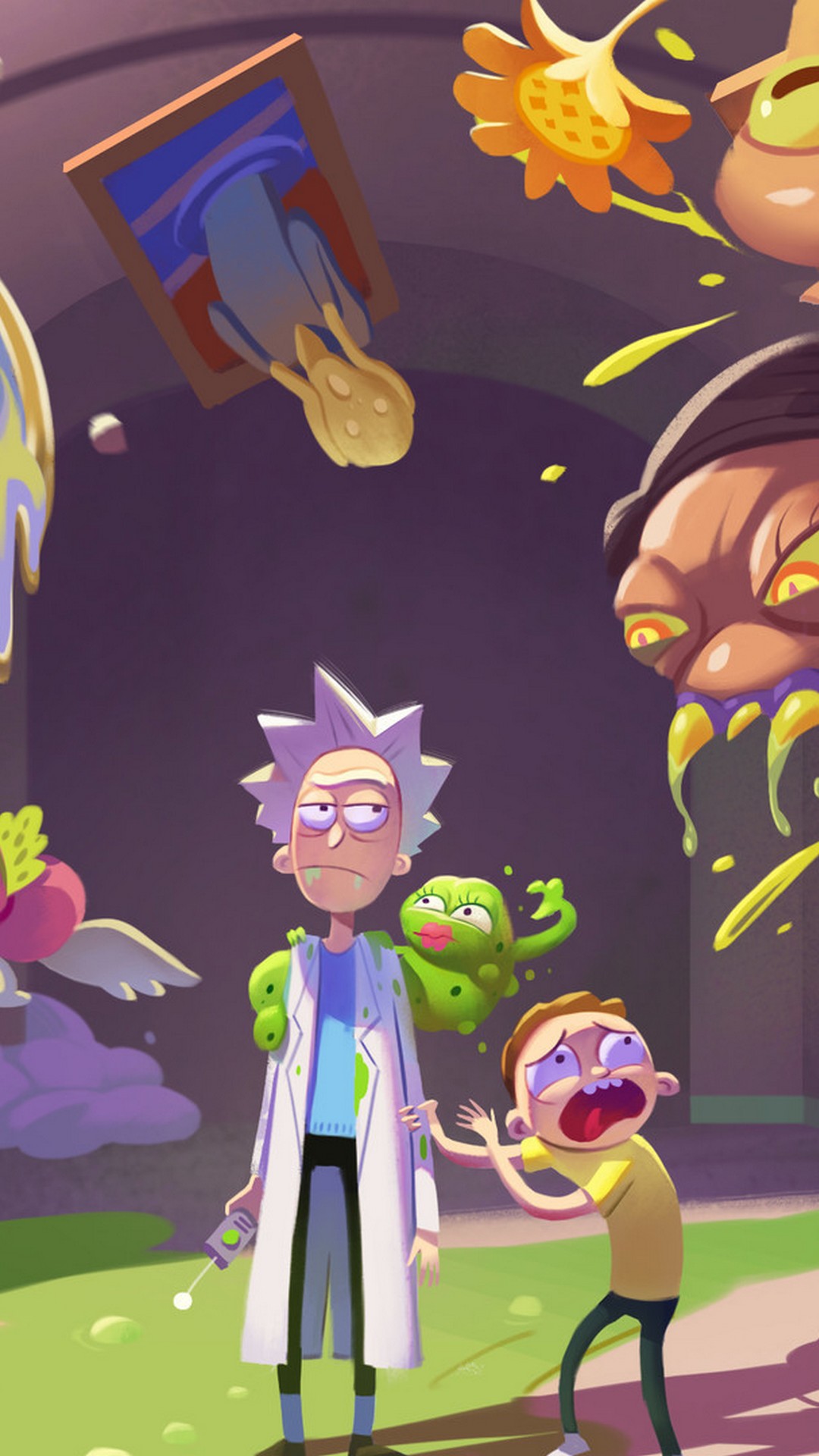 Rick And Morty IPhone 7 Wallpaper With High Resolution And Morty Wallpaper 4k Wallpaper & Background Download
