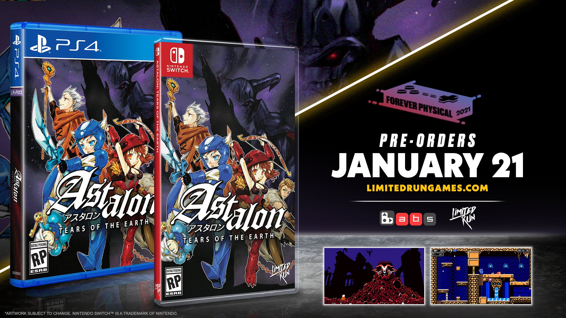 Limited Run Games Is Only The Beginning In A Dying World Where Life Is Cruel. Astalon: Tears Of The Earth Is Coming To PS4 Switch Physical! 4 Week Open