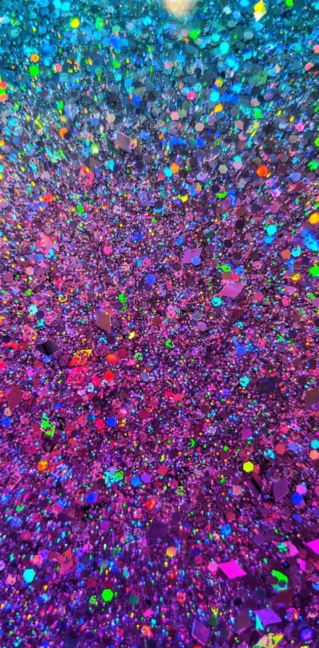 Glitter Rainbow wallpaper