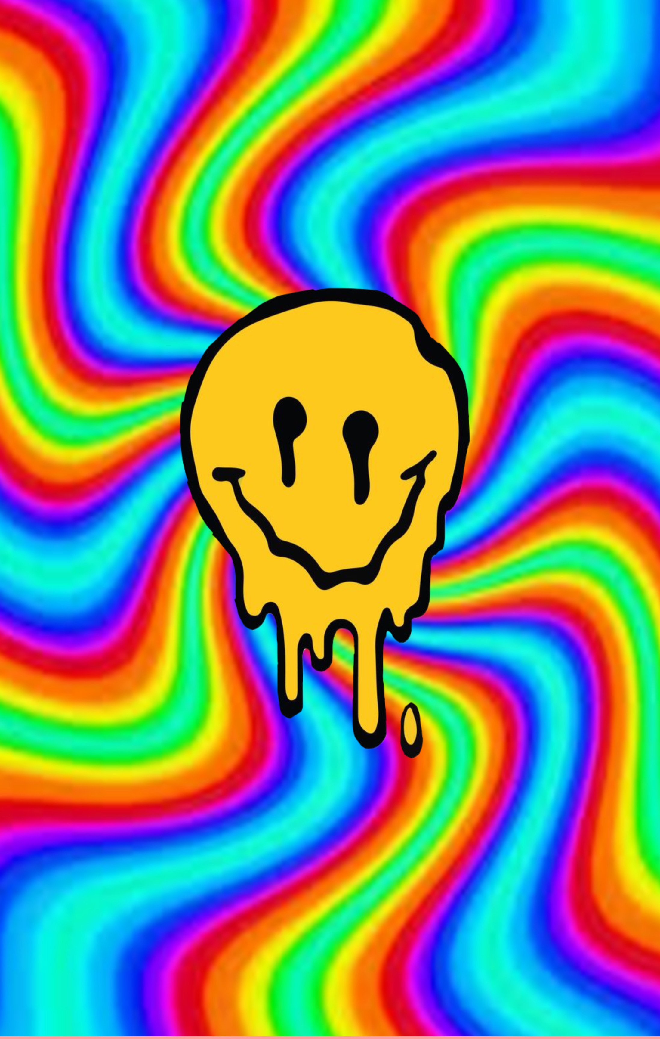 Drippy Smiley Face Wallpapers - Wallpaper Cave
