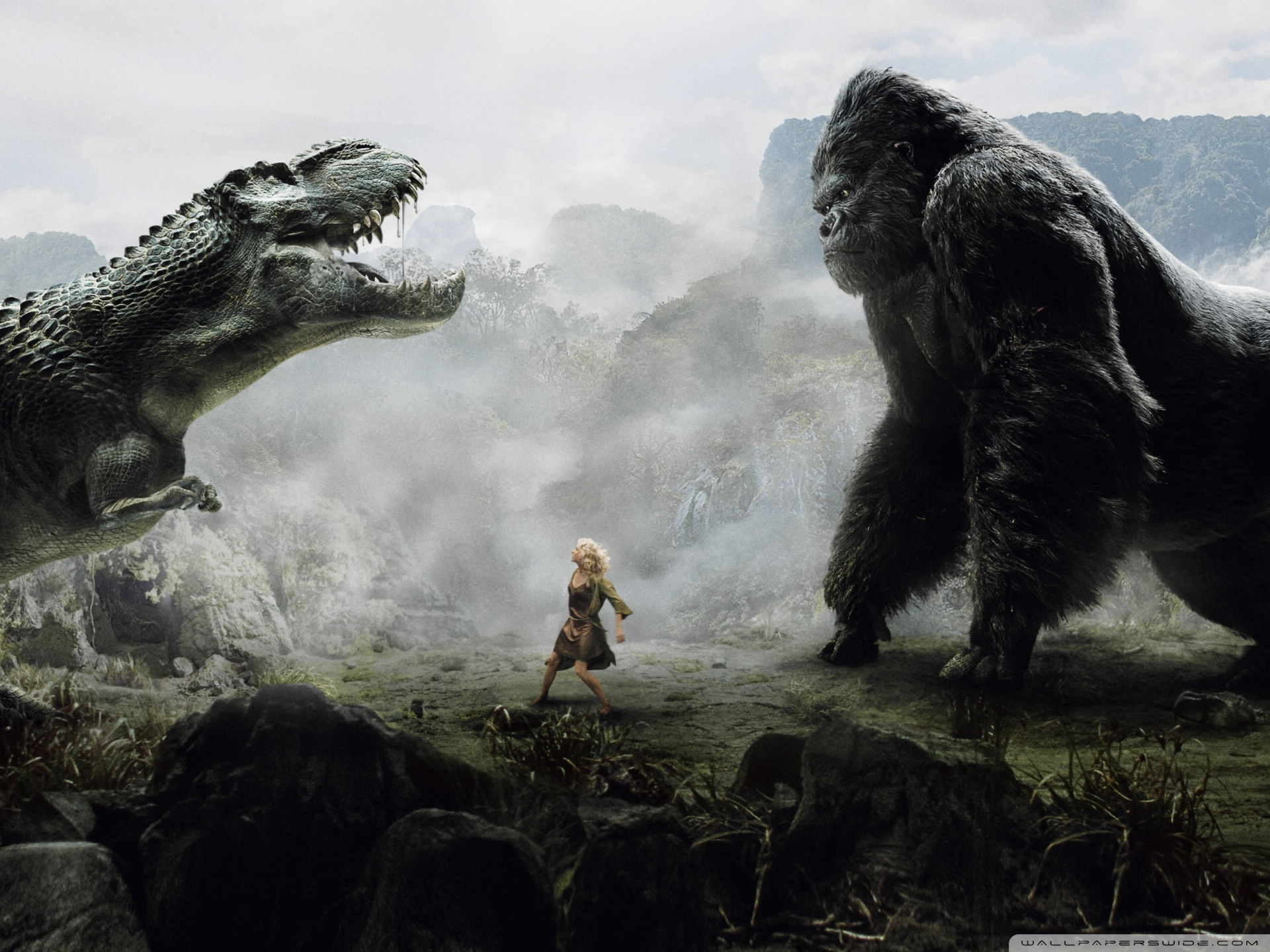 King Kong Vs Godzilla Ultra HD Desktop Background Wallpaper for 4K UHD TV, Tablet