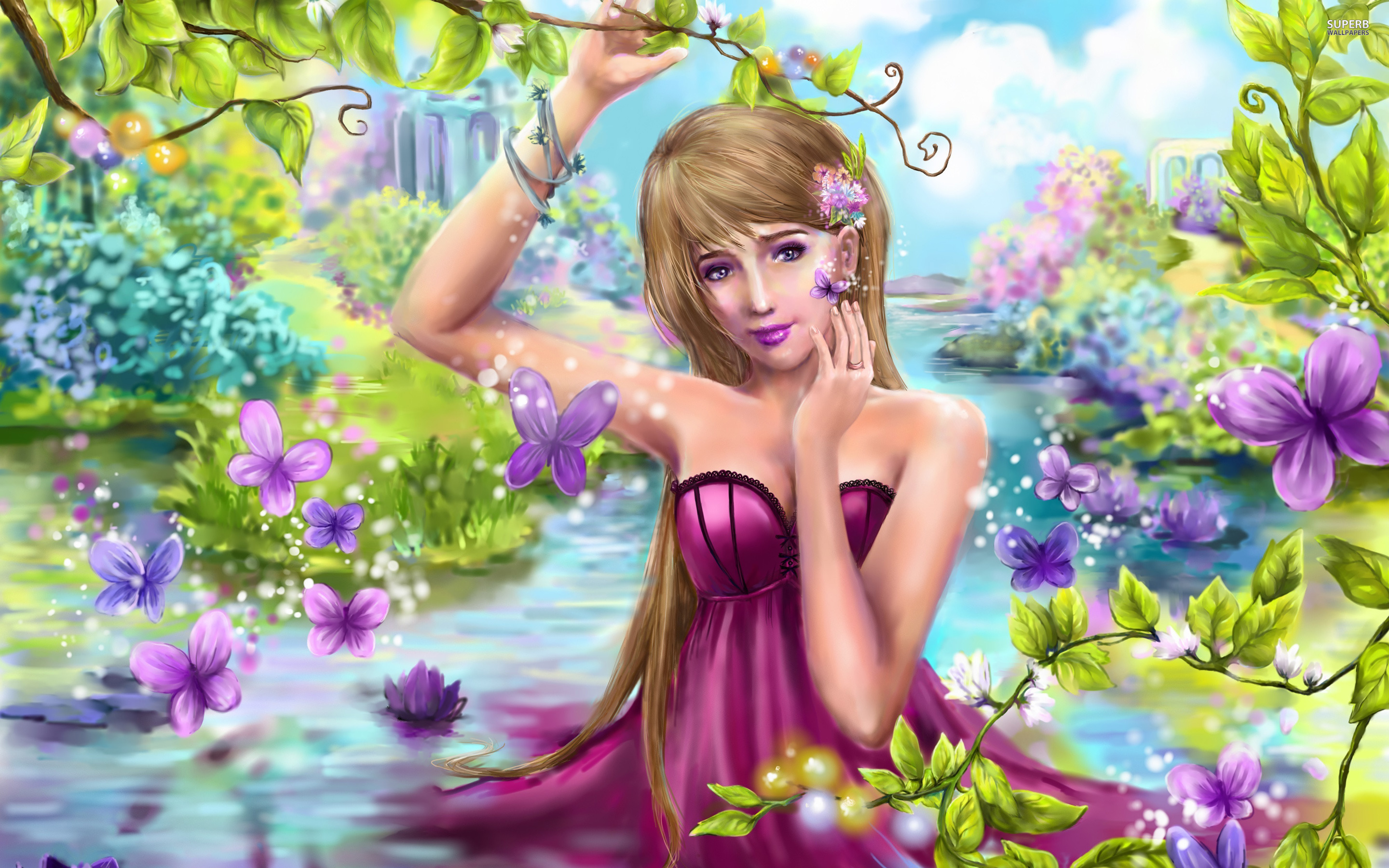 Fantasy Women HD Wallpaper