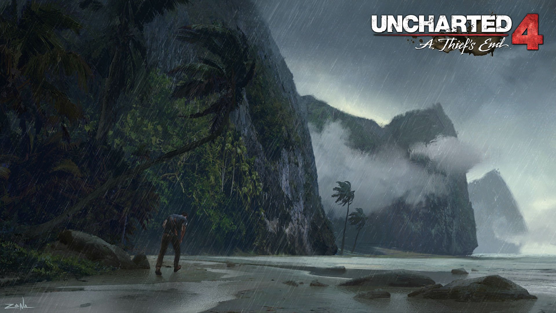 uncharted, 4, Thiefs, End, Action, Adventure, Tps, Shooter, Platform, Poster Wallpaper HD / Desktop and Mobile Background
