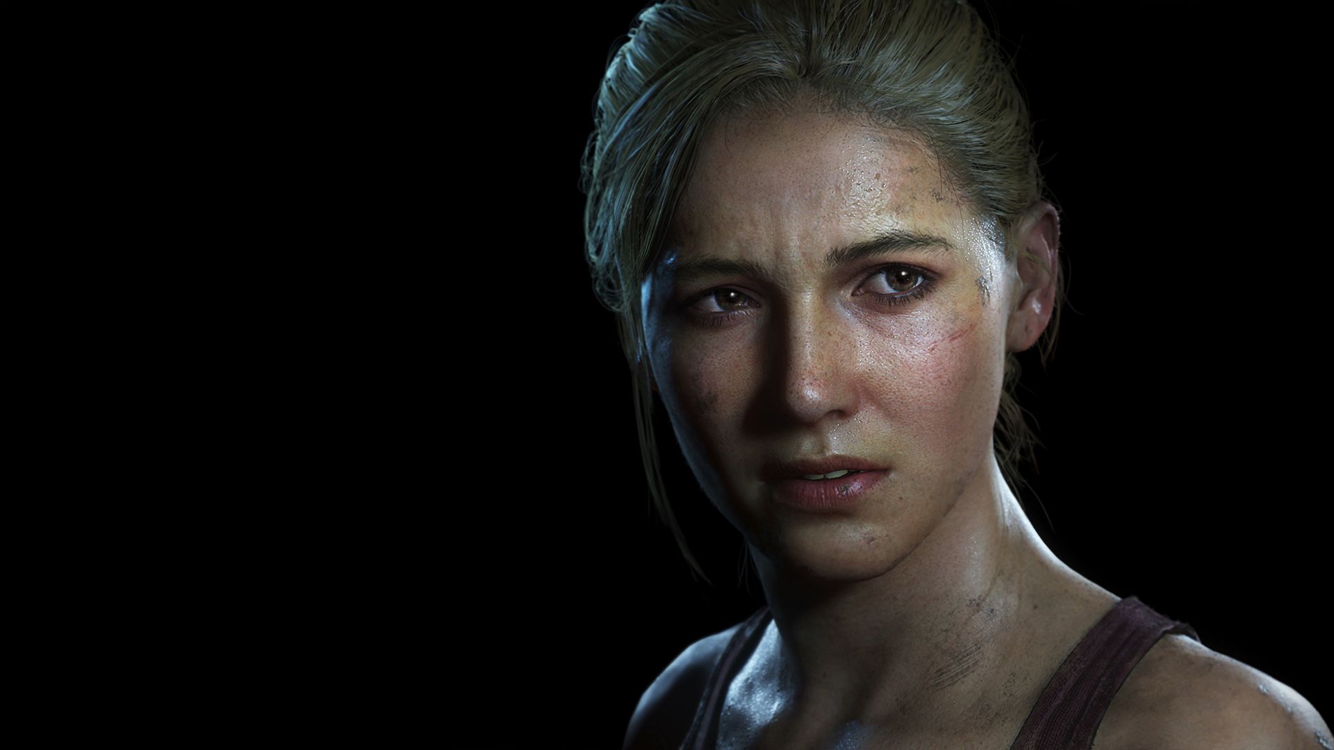 Desktop Wallpaper Uncharted 4: A Thief's End, Elena Fisher, Video Game, Face, HD Image, Picture, Background, Md5os6