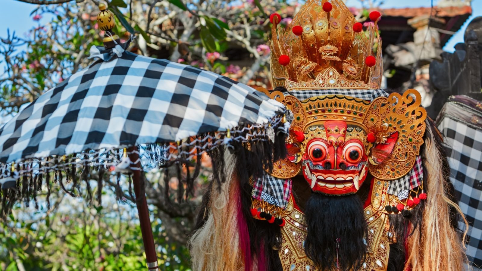 The experience of a traditional Barong and Trance Dance in the middle of Kuta, Bali'