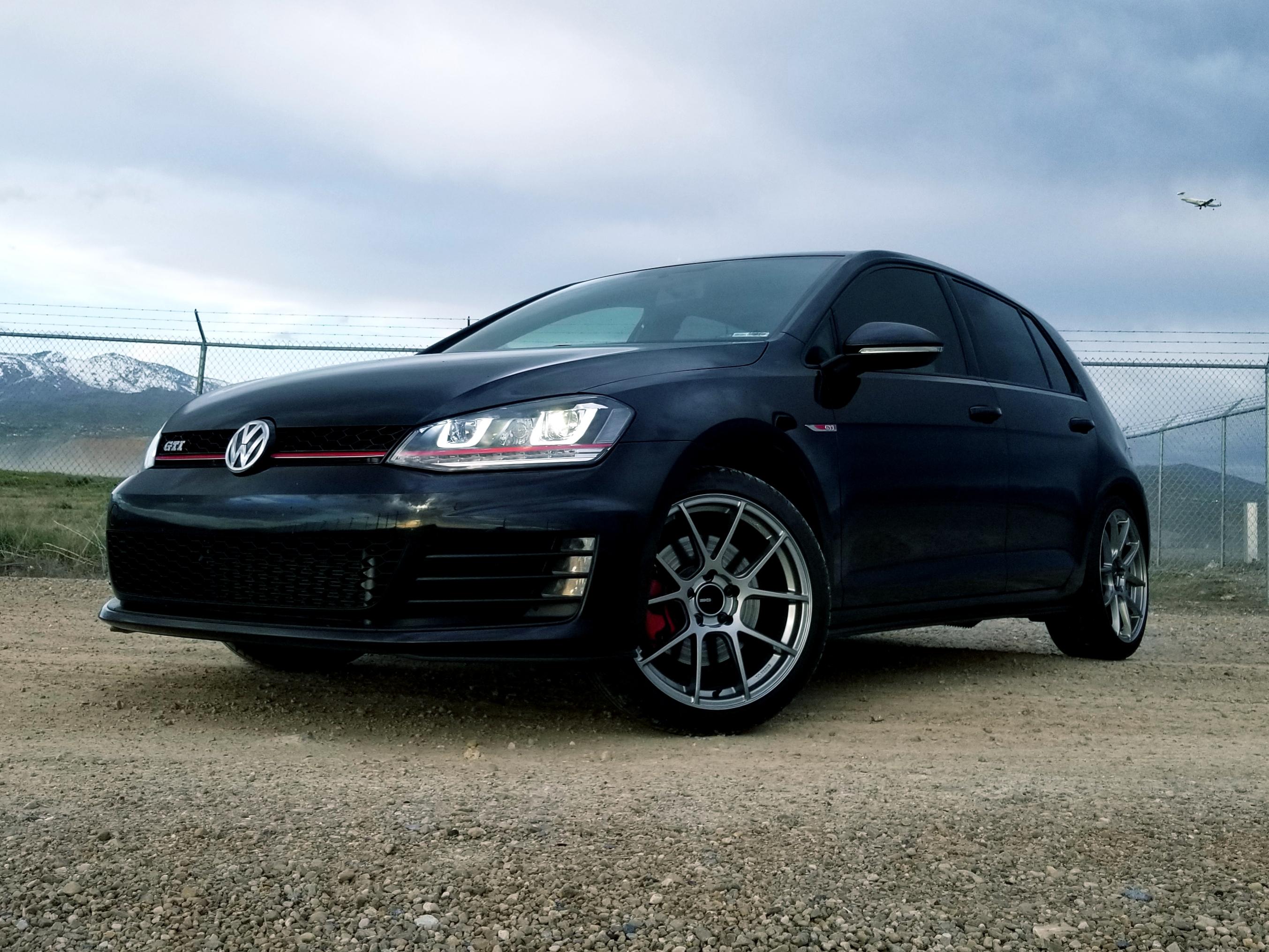 Brand new Enkei TSV wheels and Michelin Pilot Sport 4S tires on my mk7. I've seen almost no pics of the Enkie TSV on the GTI so I thought I'd share!