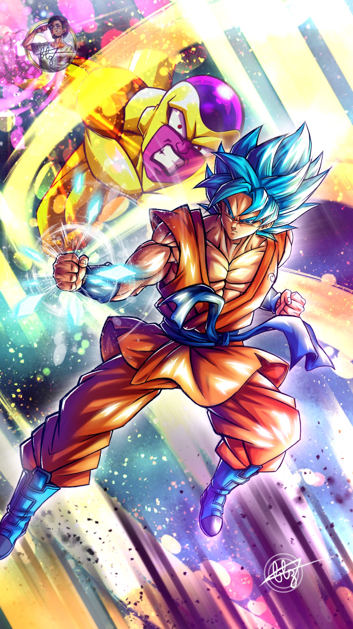 BLZ Z: Resurrection F Goku (SSGSS) Hope you like it. Feel free to share. #DragonBall #DragonBallZ #DRAGONBALLSUPER2022 #Goku #fanart