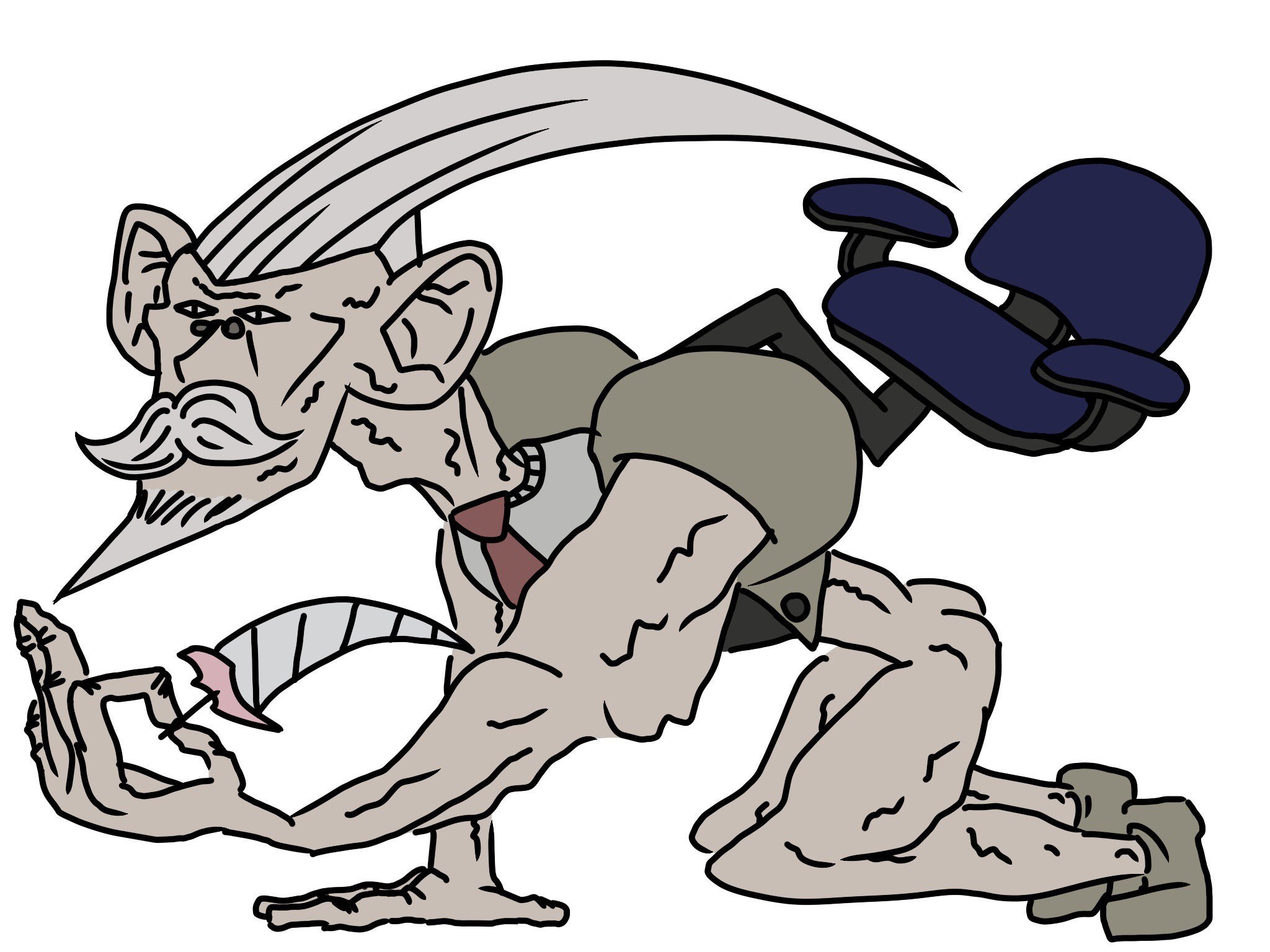 Happy birthday, Kazuo Tengan! [Fanart]