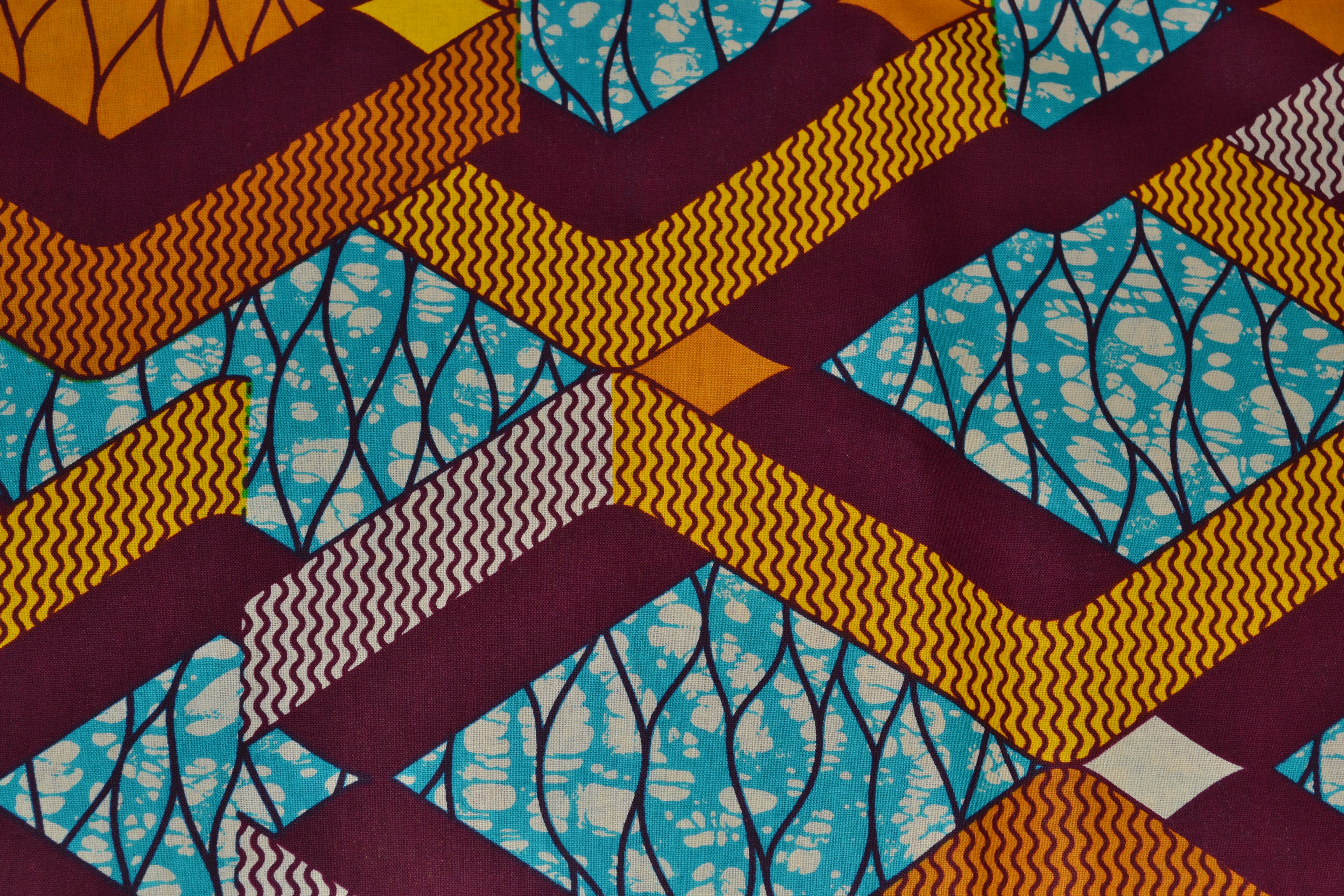 African Print Wallpaper