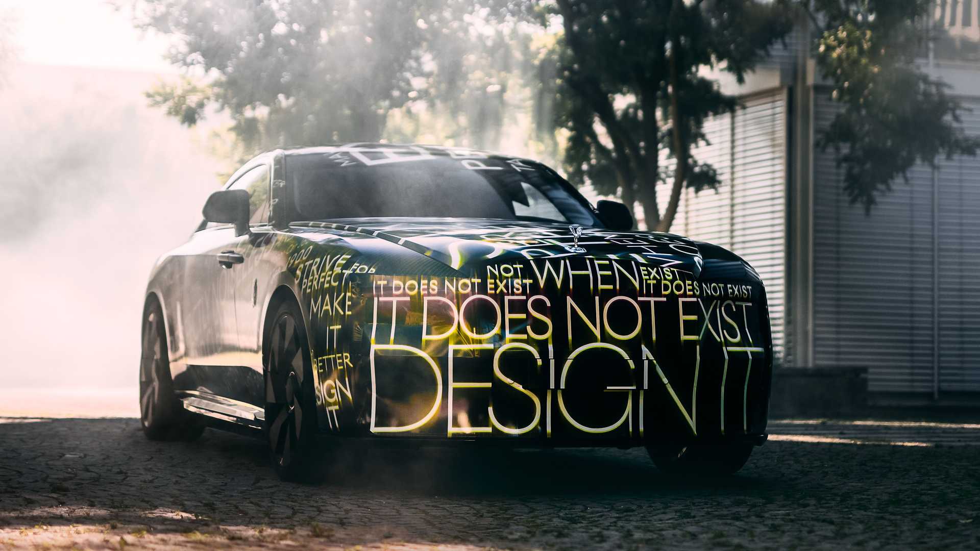 Rolls Royce Spectre Electric Vehicle Teased Ahead Of Late 2023 Launch